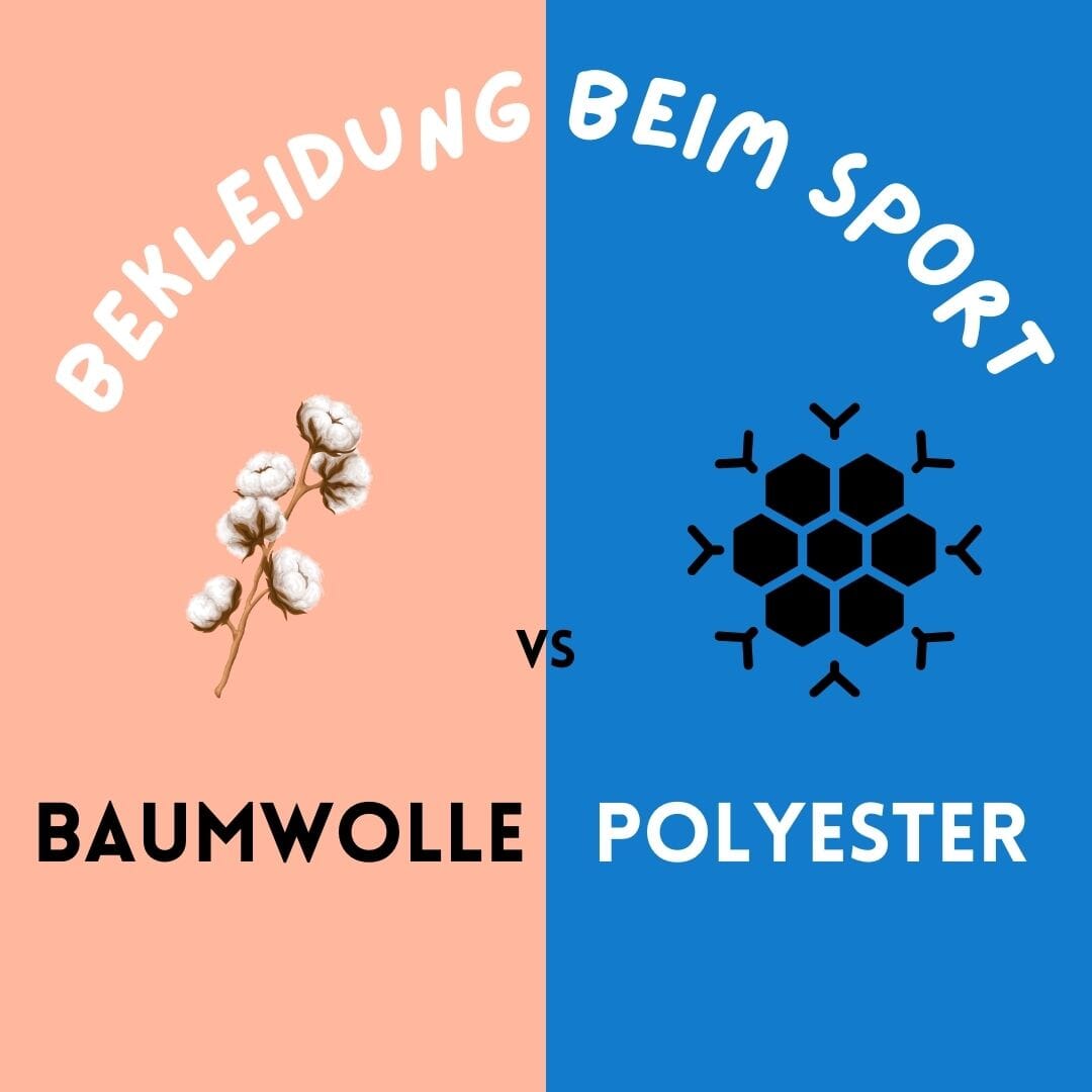 Baumwolle vs Polyester beim Sport - welcher Stoff ist besser geeignet?