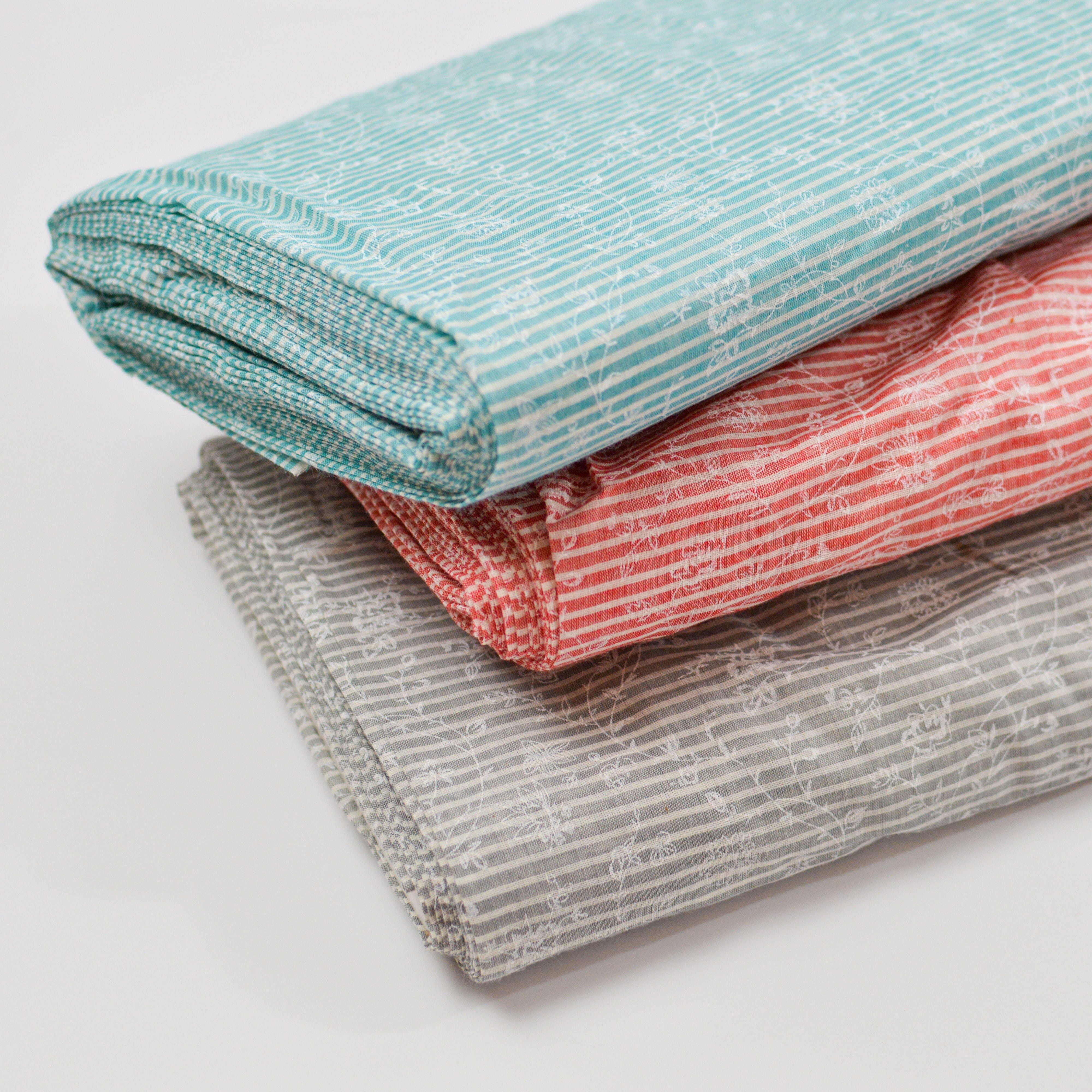 Baumwollwebwaren & Popeline gemustert