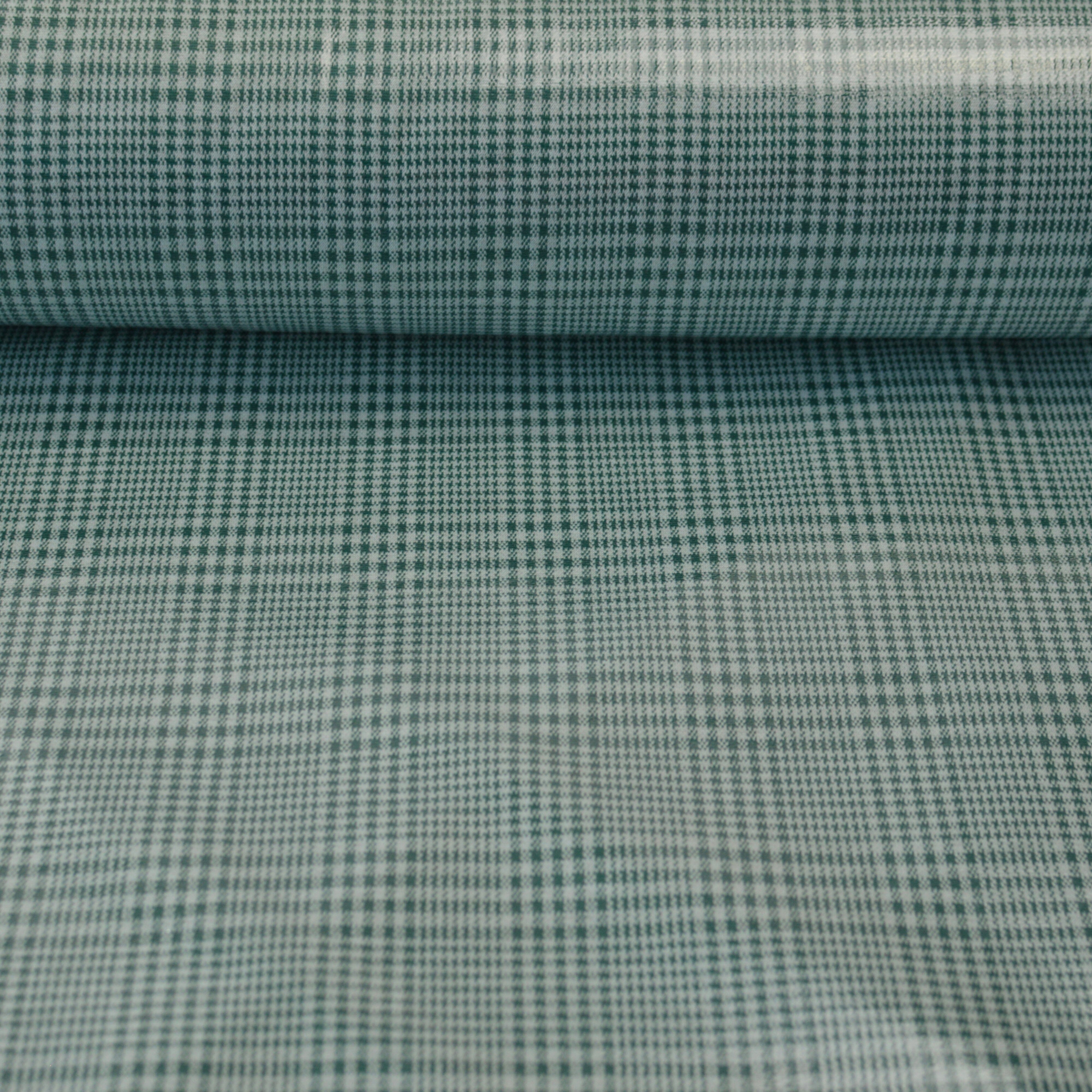 Regenjackenstoff - Kariert gras grün Fabric poshpinks