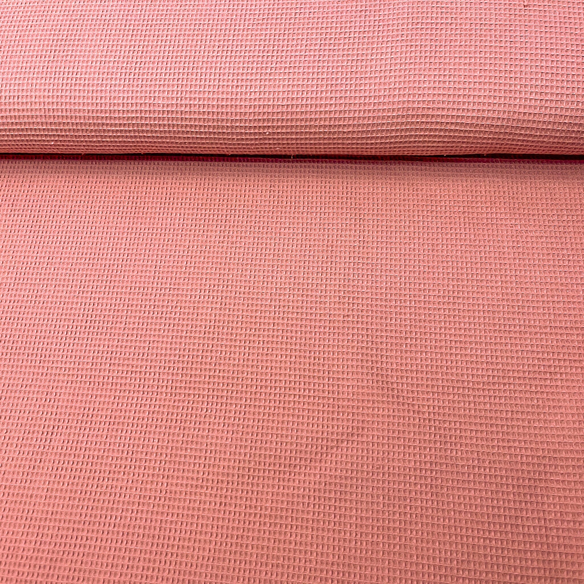Waffelstoff altrose mini Fabric poshpinks
