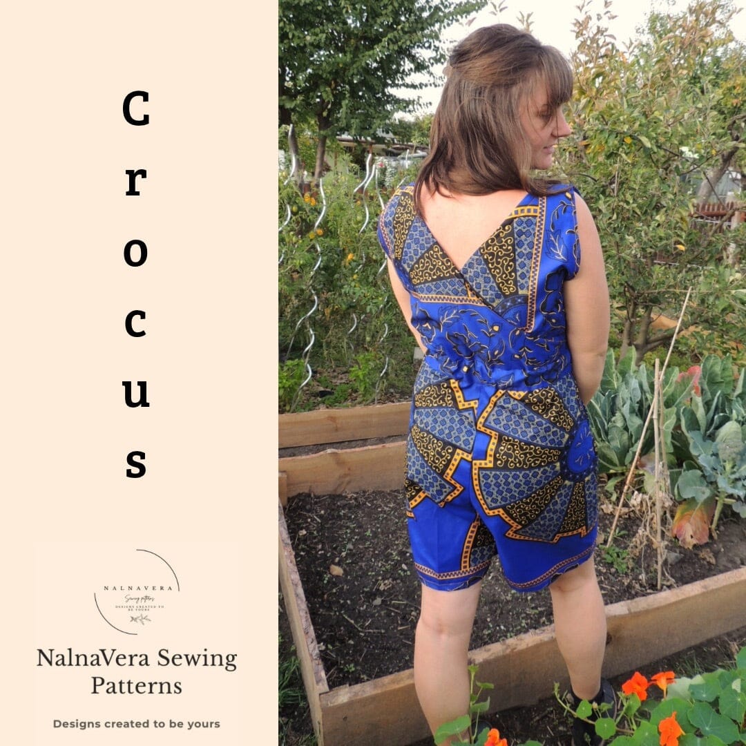 Nalnavera Schnittmuster Crocus Jumpsuit Schnittmuster poshpinks