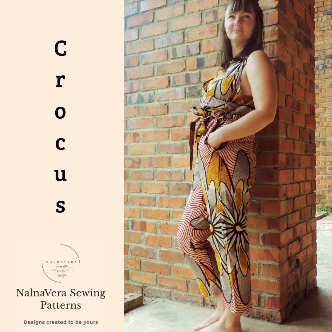 Nalnavera Schnittmuster Crocus Jumpsuit Schnittmuster poshpinks