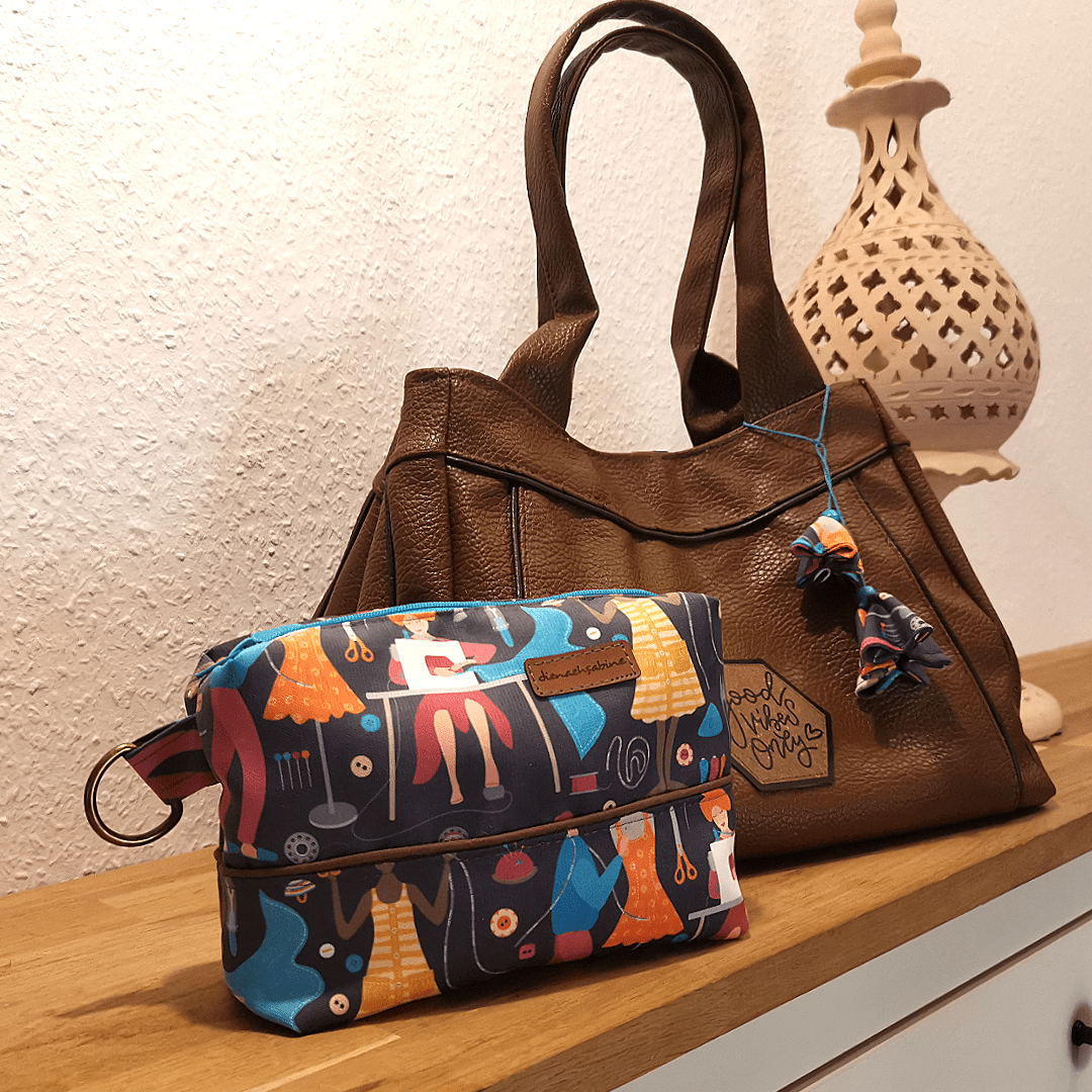 Abschnitt 50x70cm Kunstleder schwer - braun Fabric poshpinks