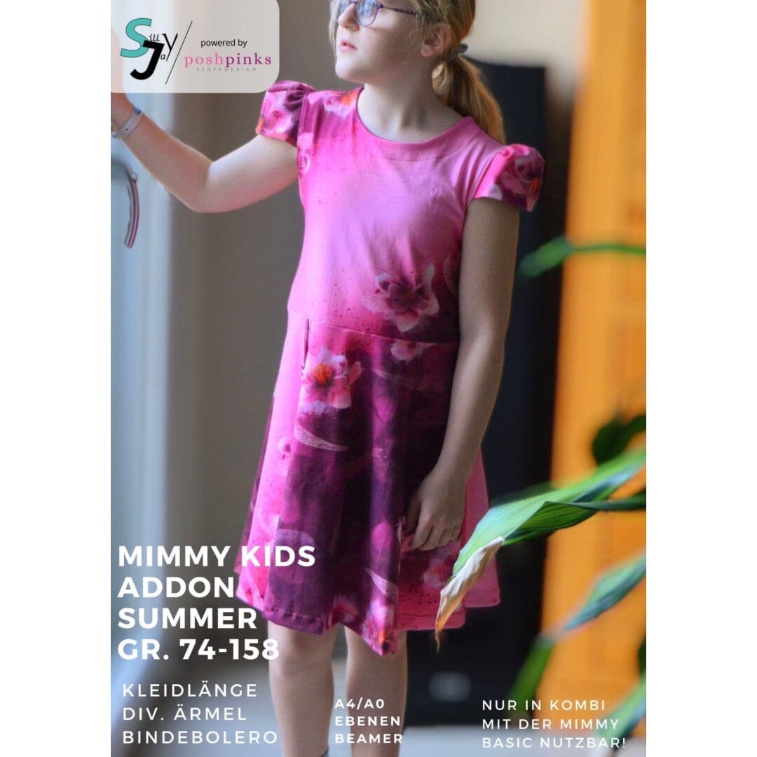 Mimmy Kids Bundle 74-158 - Basic, Summer Addon & Winter Addon Schnittmuster poshpinks