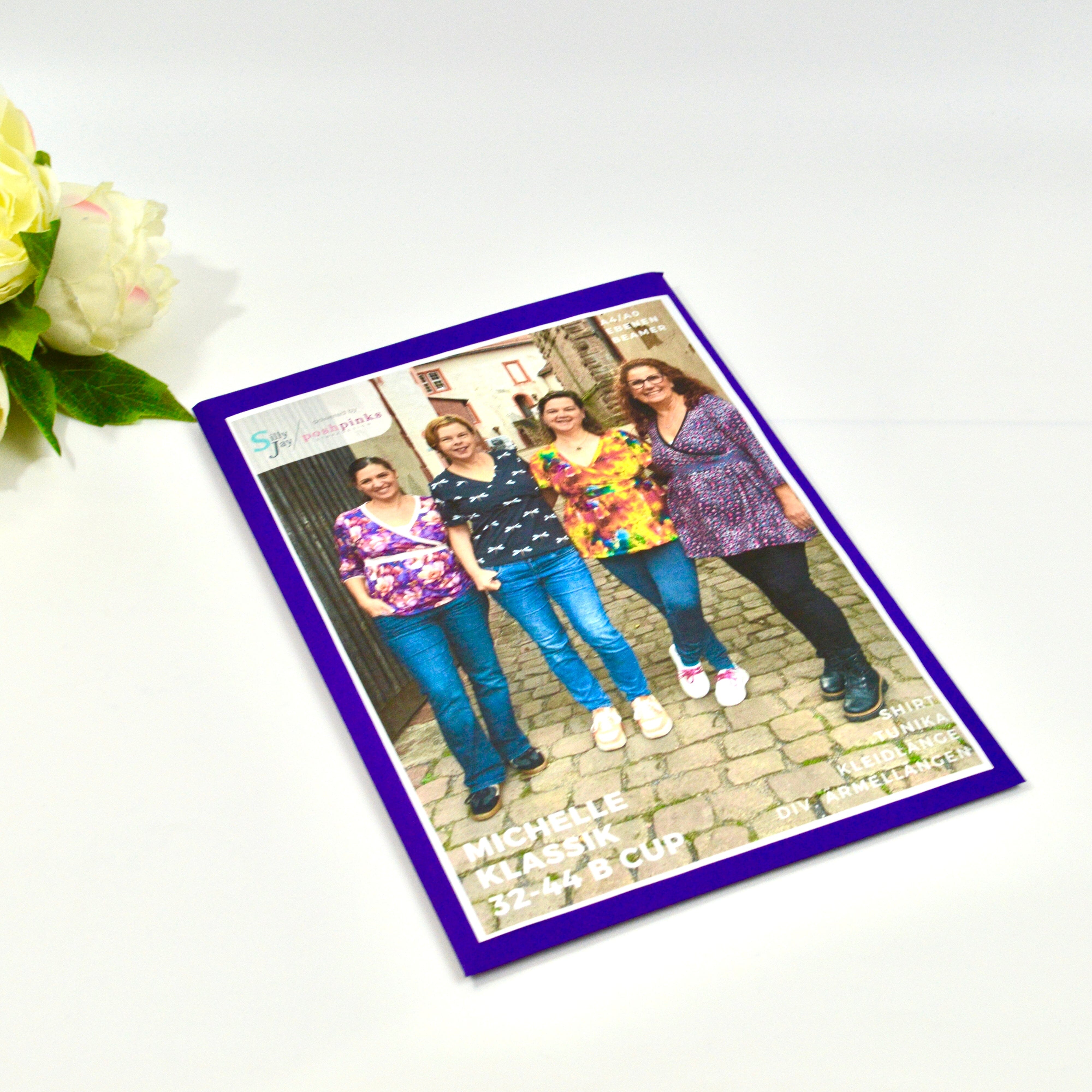 Papierschnittmuster - Michelle Klassik 32-44 Schnittmuster poshpinks