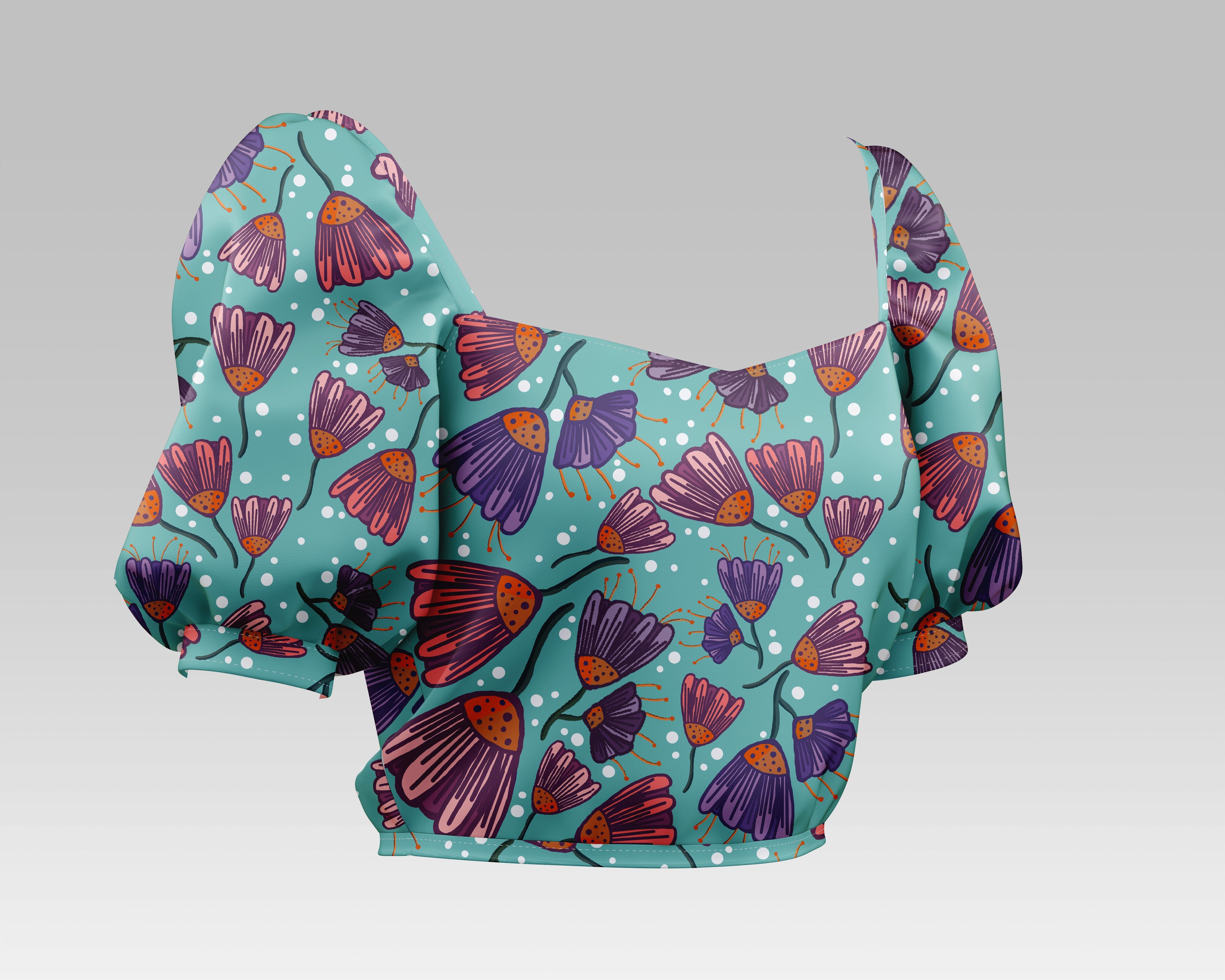 Vorbestellung! Soft Touch Baumwolljersey - by Emjo_Design - Pearl Turqoise Fabric poshpinks