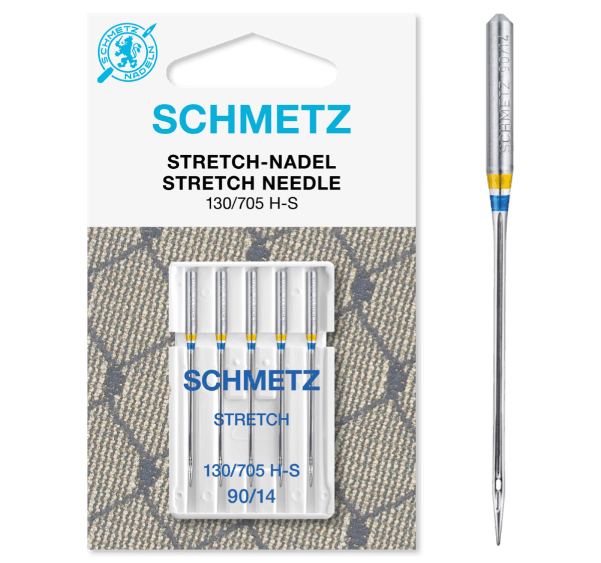 Schmetz Stretch Nadeln 130/705 H - S 75/11 Nadel poshpinks