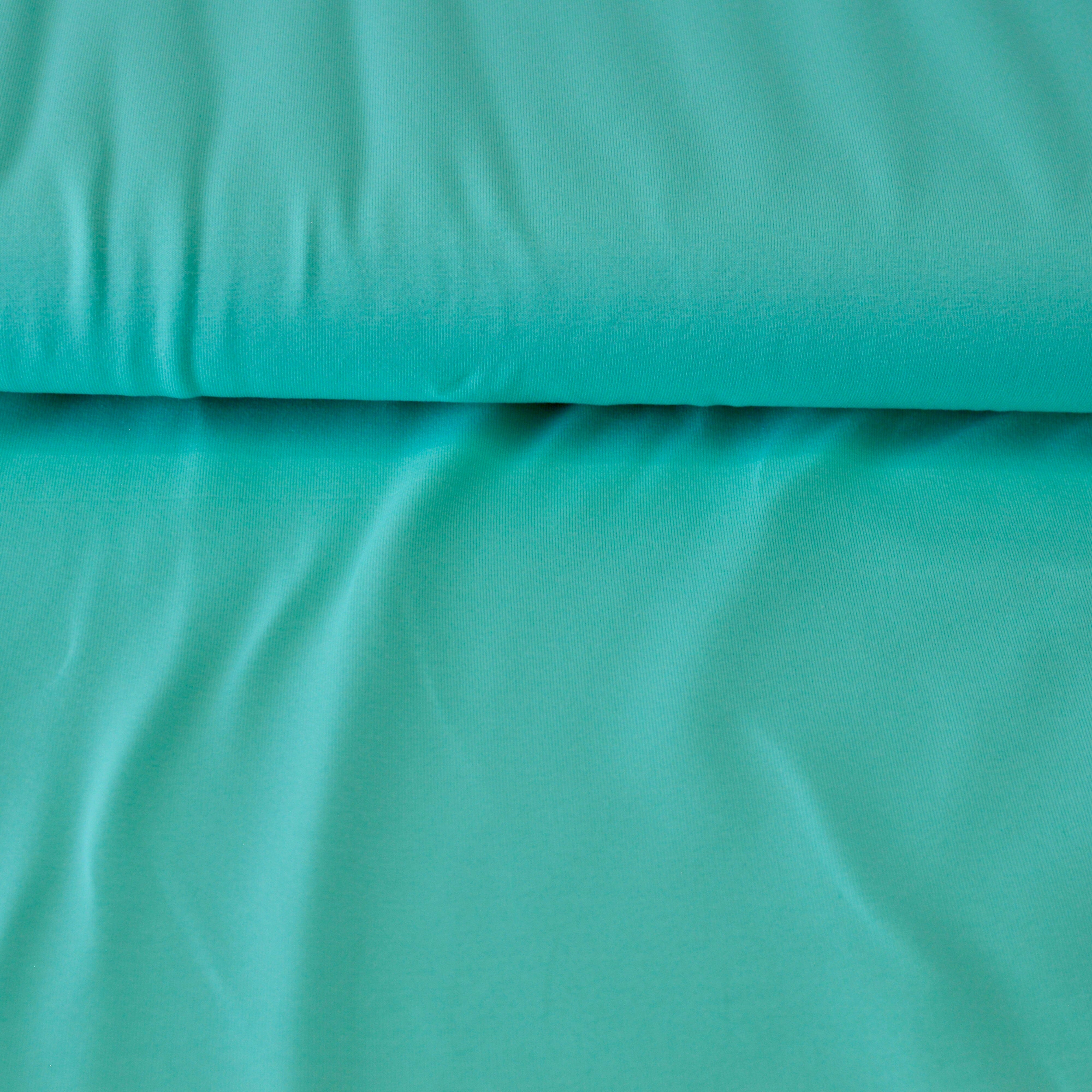 Baumwolljersey - Minz mintgrün Fabric poshpinks