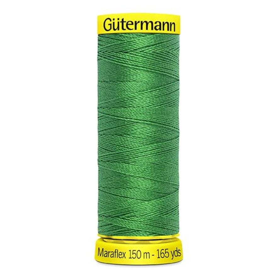 elastisches Nähgarn Gütermann Maraflex - 100m - leuchtend grün (396) Stück poshpinks