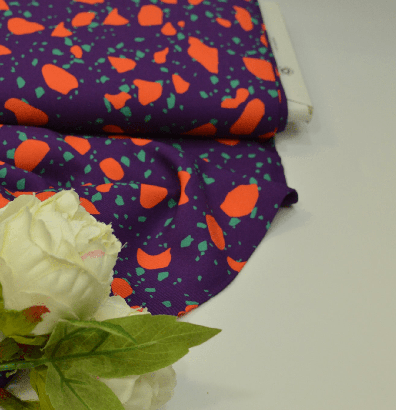 Viskosetwill - Ragazzi - Elisir di Viola Fabric poshpinks