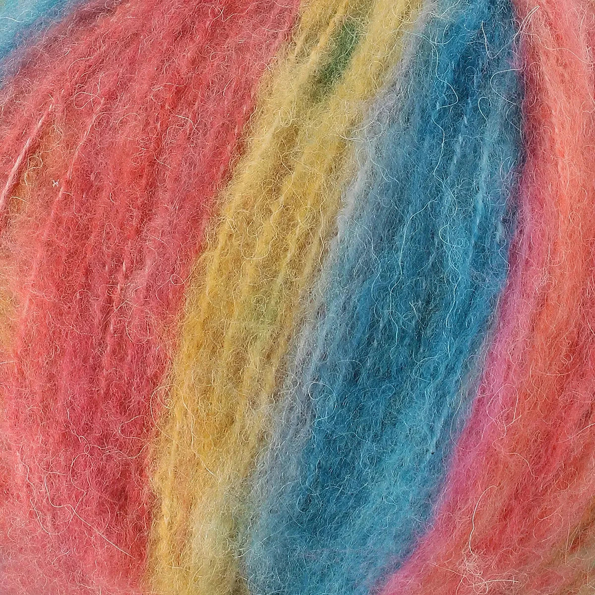 King Cole Flair Chunky – fluffiges Farbverlaufsgarn mit Mohair & Wolle Wolle poshpinks