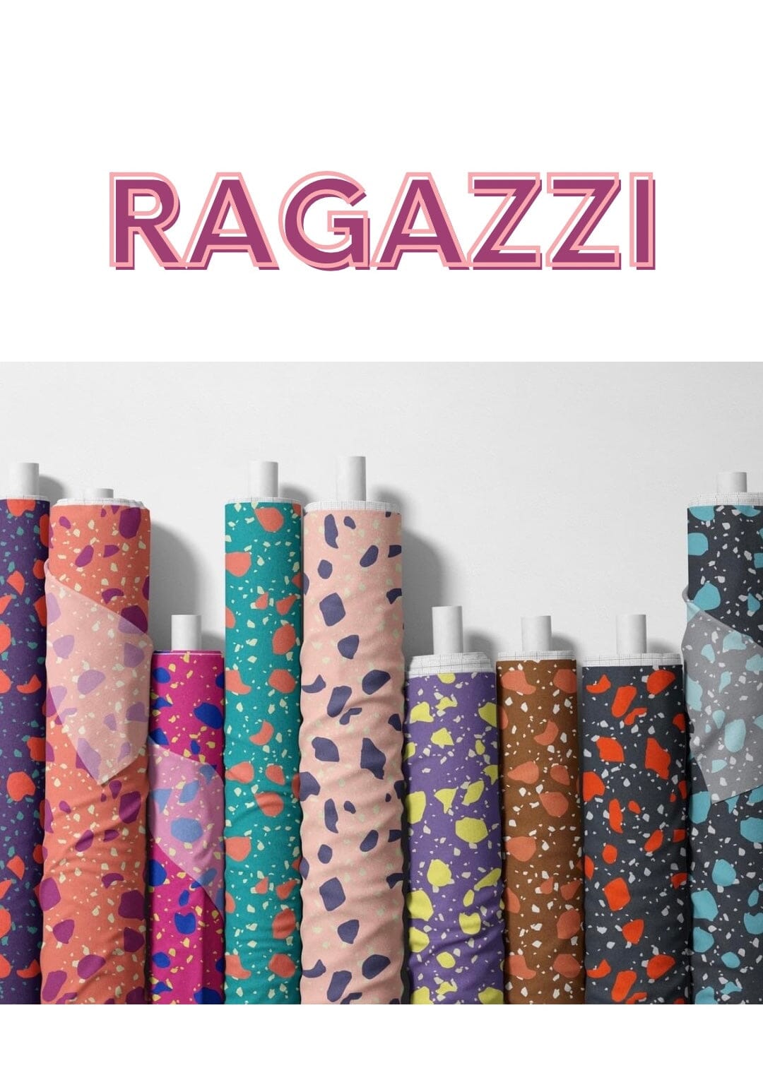 Vorbestellung ! Tender recycling Canvas "Ragazzi " Mirtillino di rosato Fabric poshpinks