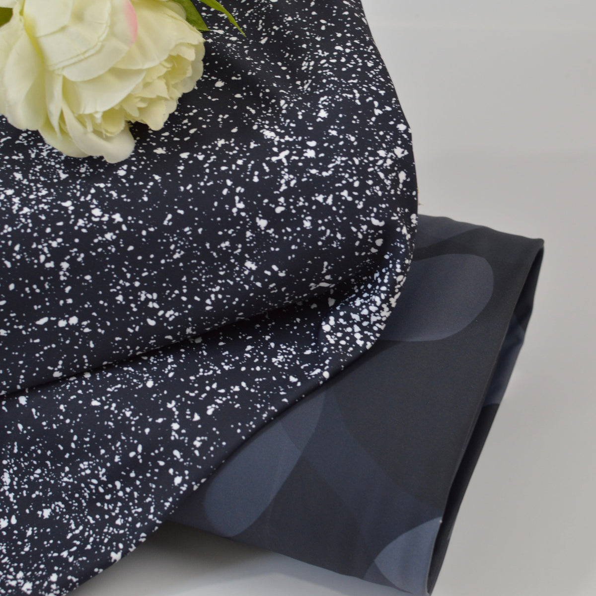 Sporty - Bade/Sportmaschenware Aurora Splash dark grey Fabric poshpinks