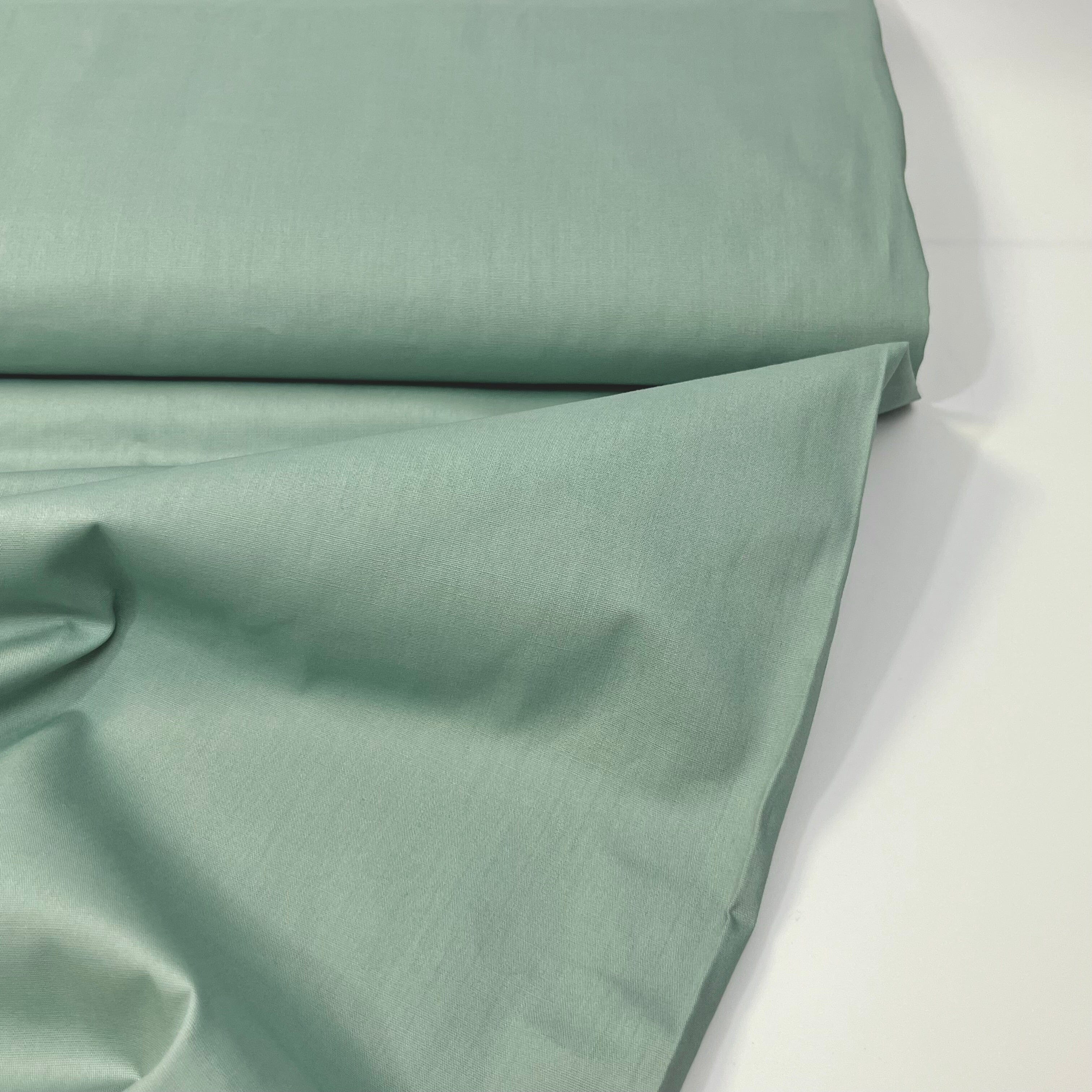 Baumwoll Popeline - altmint Fabric poshpinks