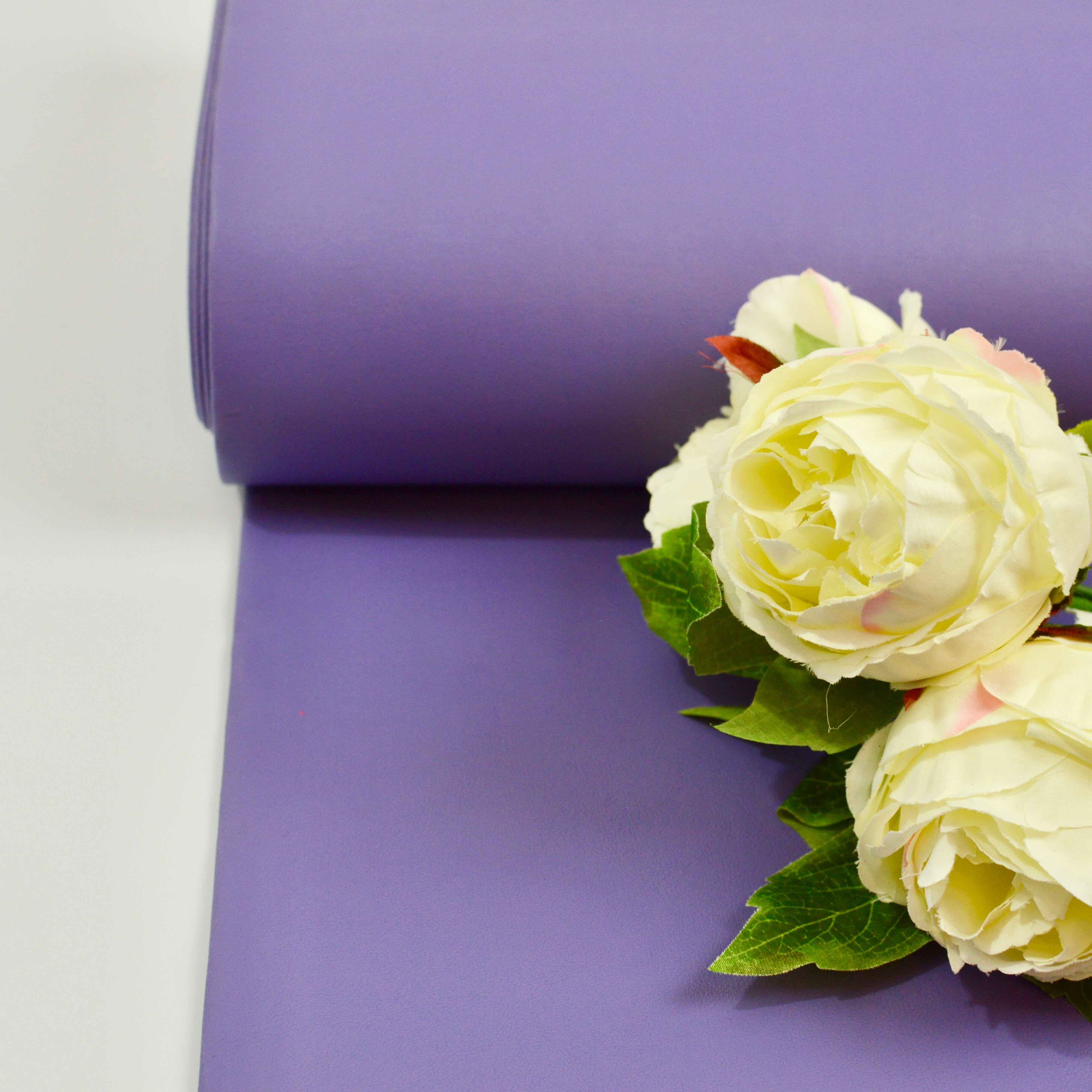 Abschnitt 50x70 cm Kunstleder Nappa Style - lila Fabric poshpinks