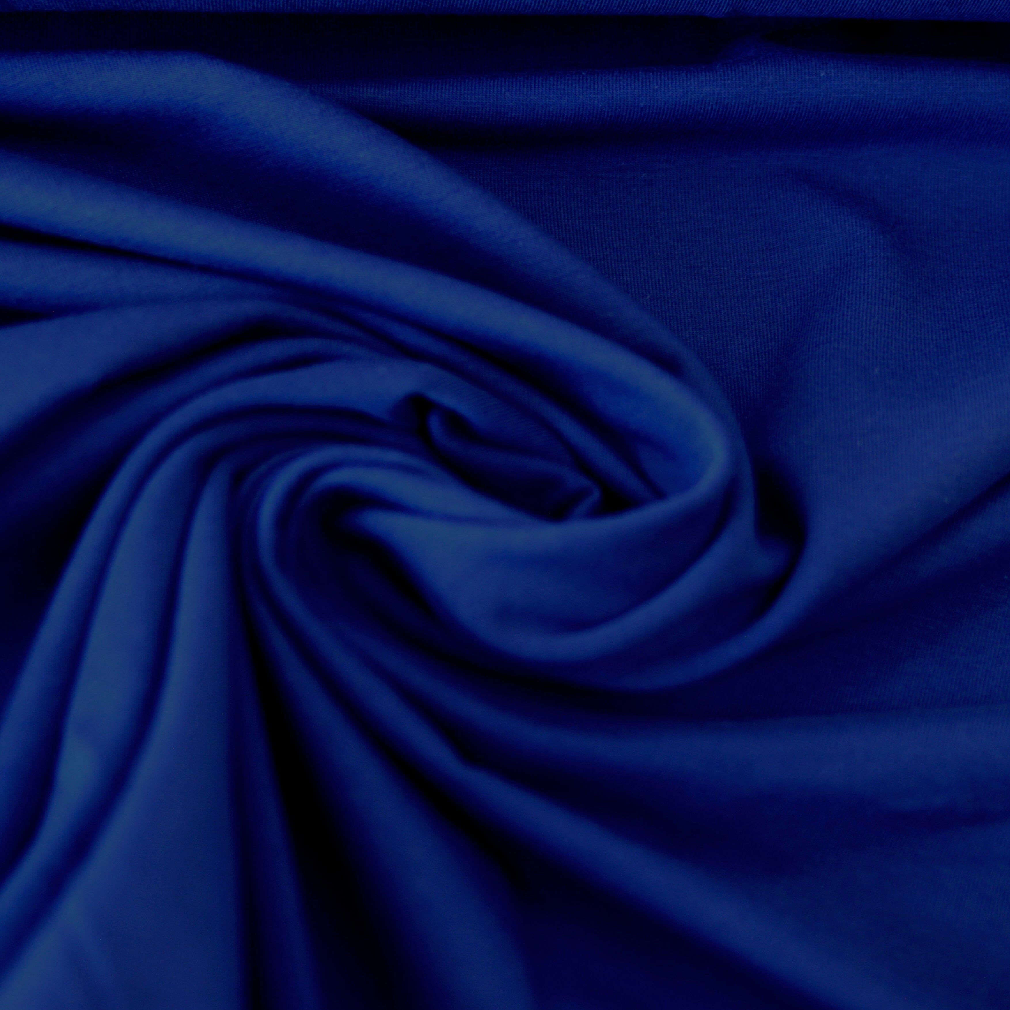 Baumwolljersey - Tinten blau Fabric poshpinks
