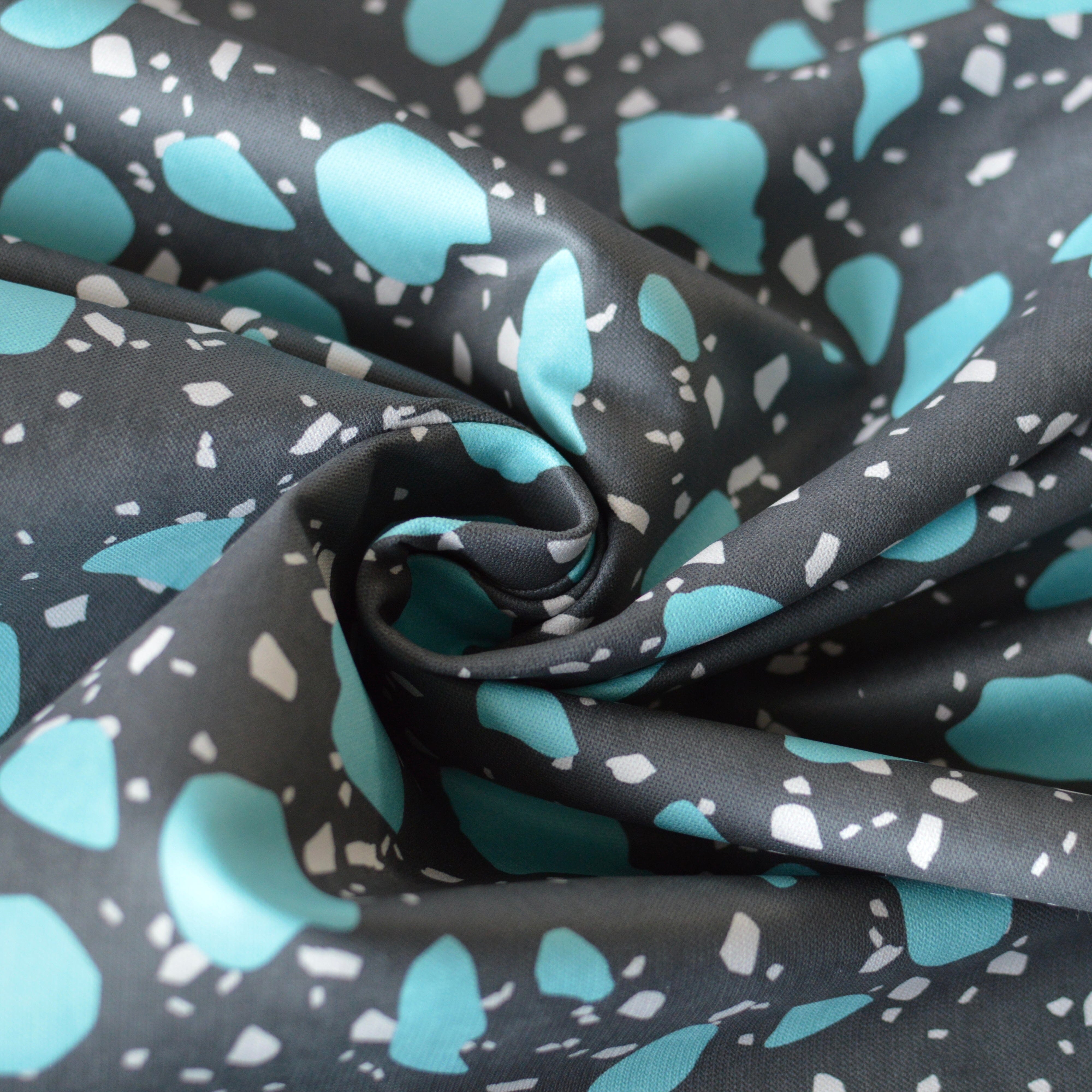 Vorbestellung! Tender recycling Canvas "Ragazzi " Amaro di azurro Fabric poshpinks