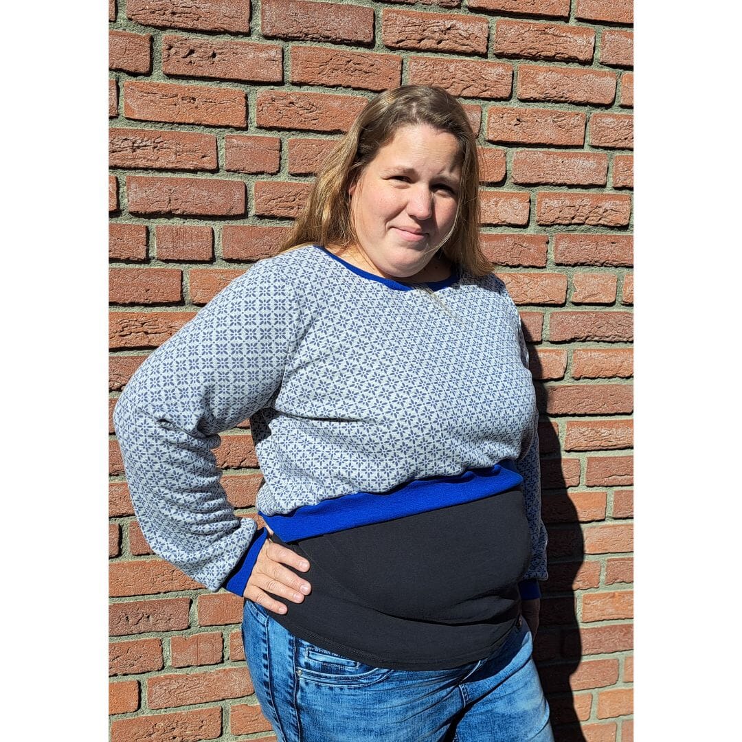 Mimmy Curvy Winter Addon 44-54 für C/D - Cup! Schnittmuster poshpinks