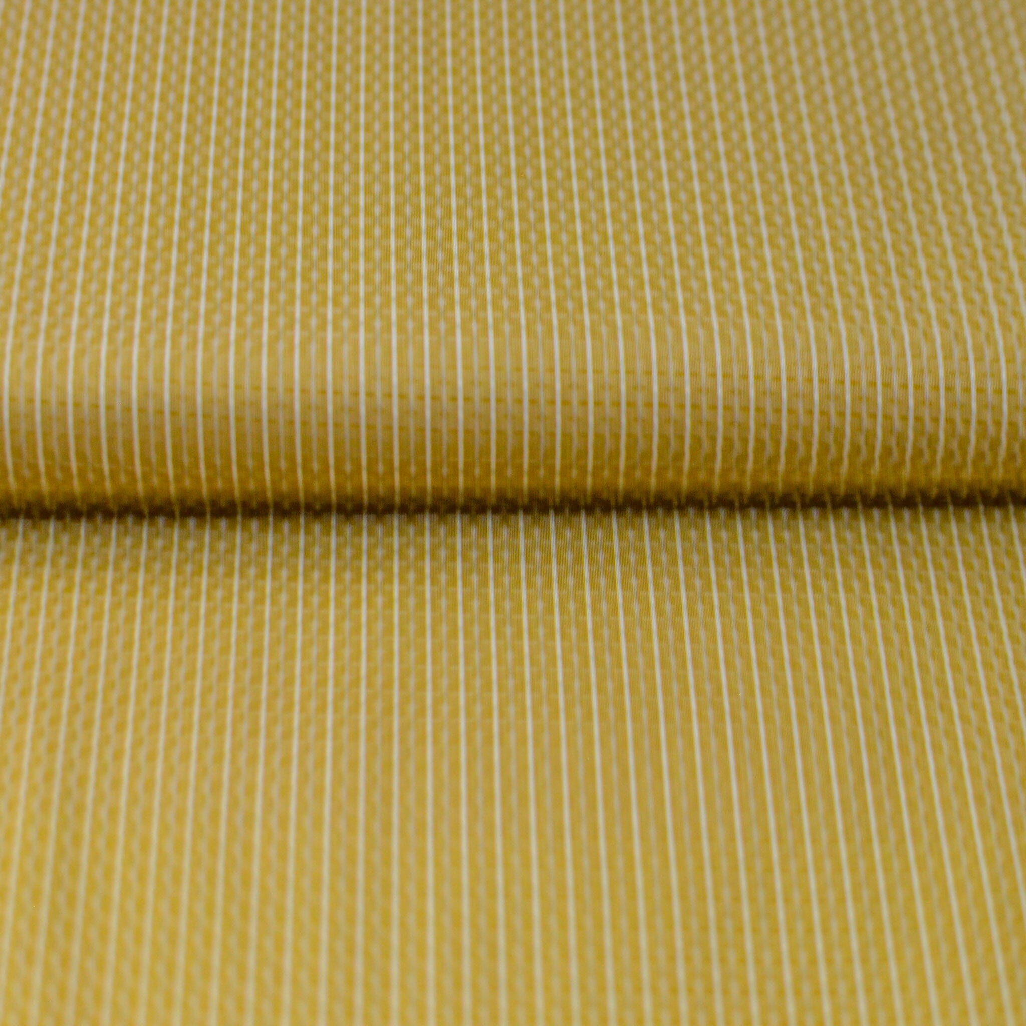 Baumwolle - Popeline - kleine Kreuze Senfgelb Fabric poshpinks