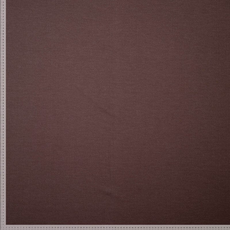 Jeansjersey Denimlook - schokobraun Fabric poshpinks
