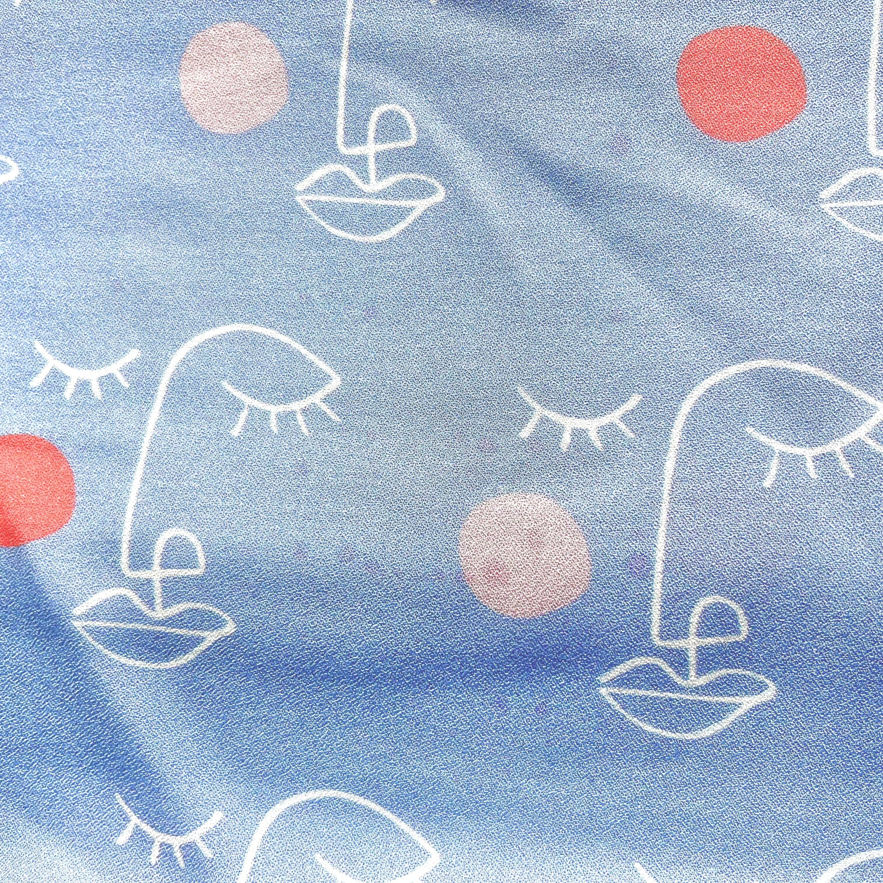 Last Chance Soff Paket Little Layla hellblau Viskose, Leinenstrick, Leinen Paket poshpinks