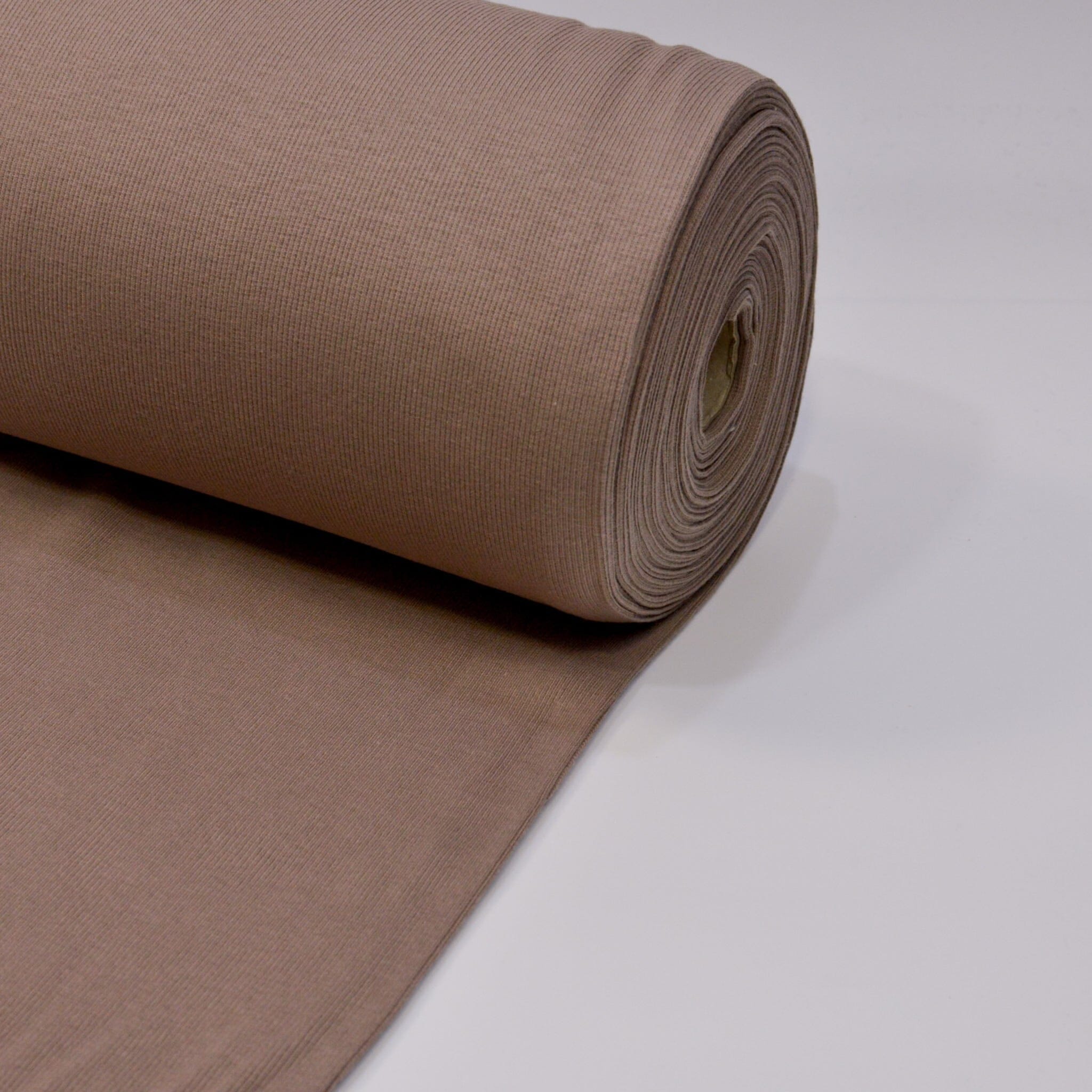 Bündchen - Taupe - Ribb Fabric poshpinks