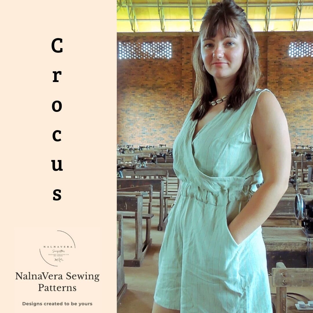 Nalnavera Schnittmuster Crocus Jumpsuit Schnittmuster poshpinks