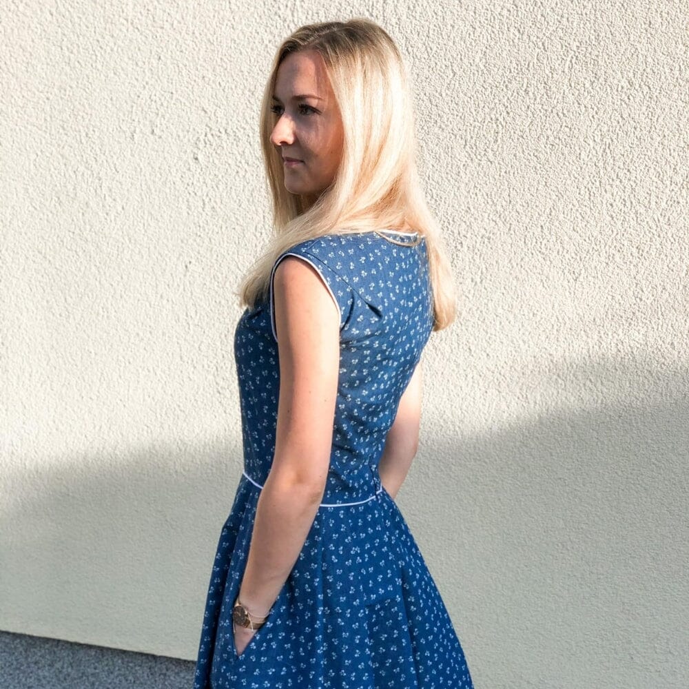 Purpurnaht Schnittmuster Ebook - Kleid Henja - Gr. 32-52 Schnittmuster poshpinks