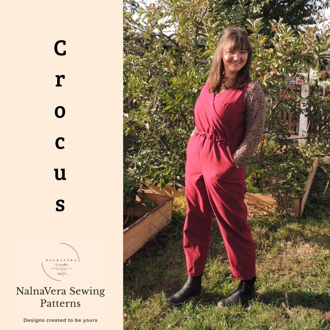 Nalnavera Schnittmuster Crocus Jumpsuit Schnittmuster poshpinks
