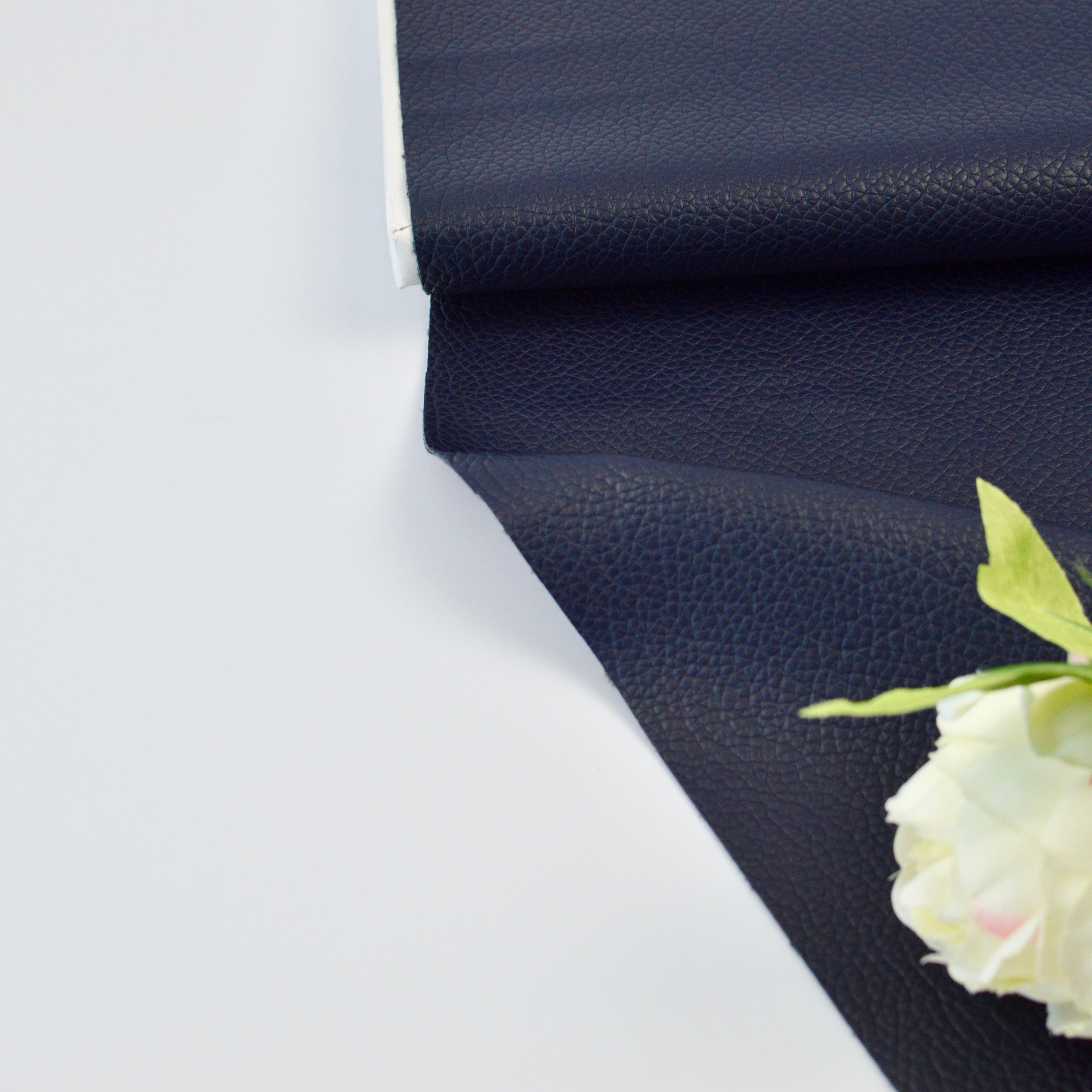 Kunstleder schwer - dunkelblau Fabric poshpinks