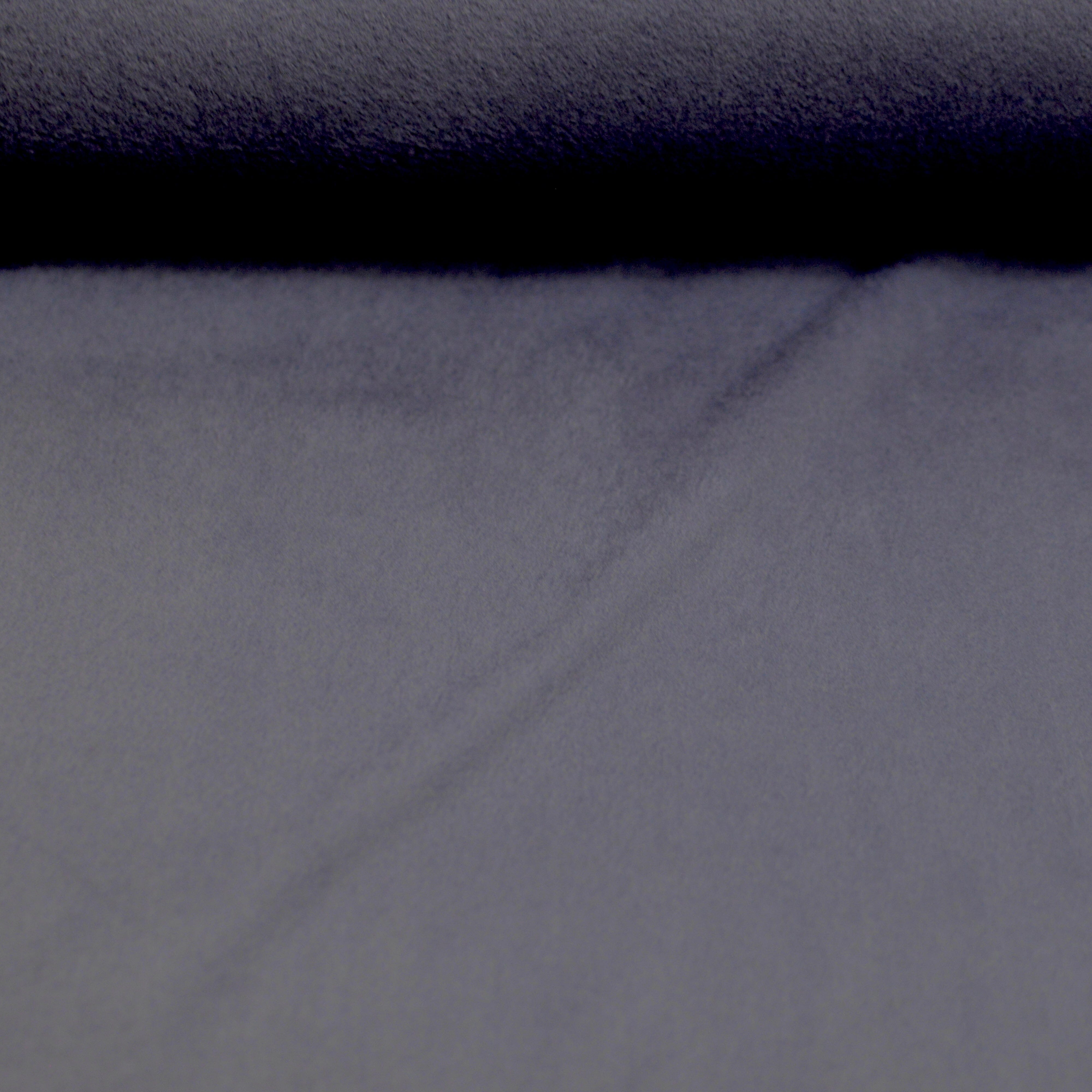Minky Velour Fleece - rauchblau Fabric poshpinks