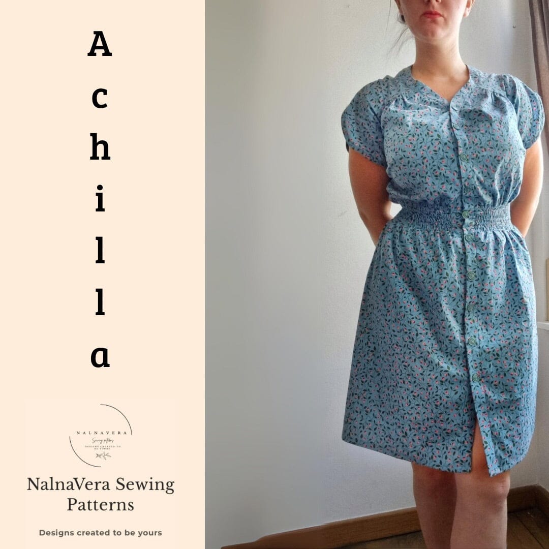 Nalnavera Schnittmuster Achilla Kleid & Jumpsuit Schnittmuster poshpinks