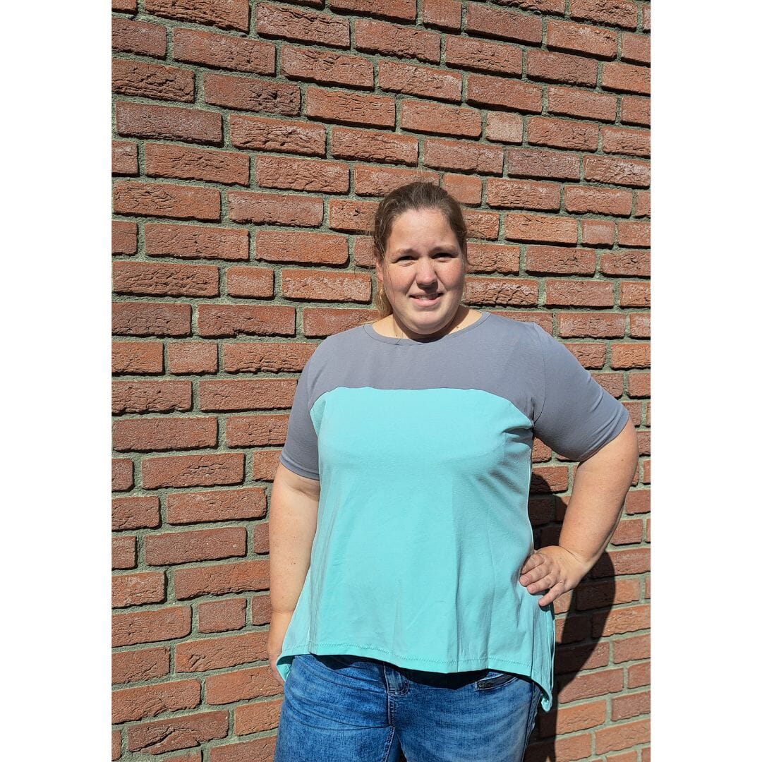 Mimmy Curvy Basic 44-54 für C/D - Cup! Schnittmuster poshpinks