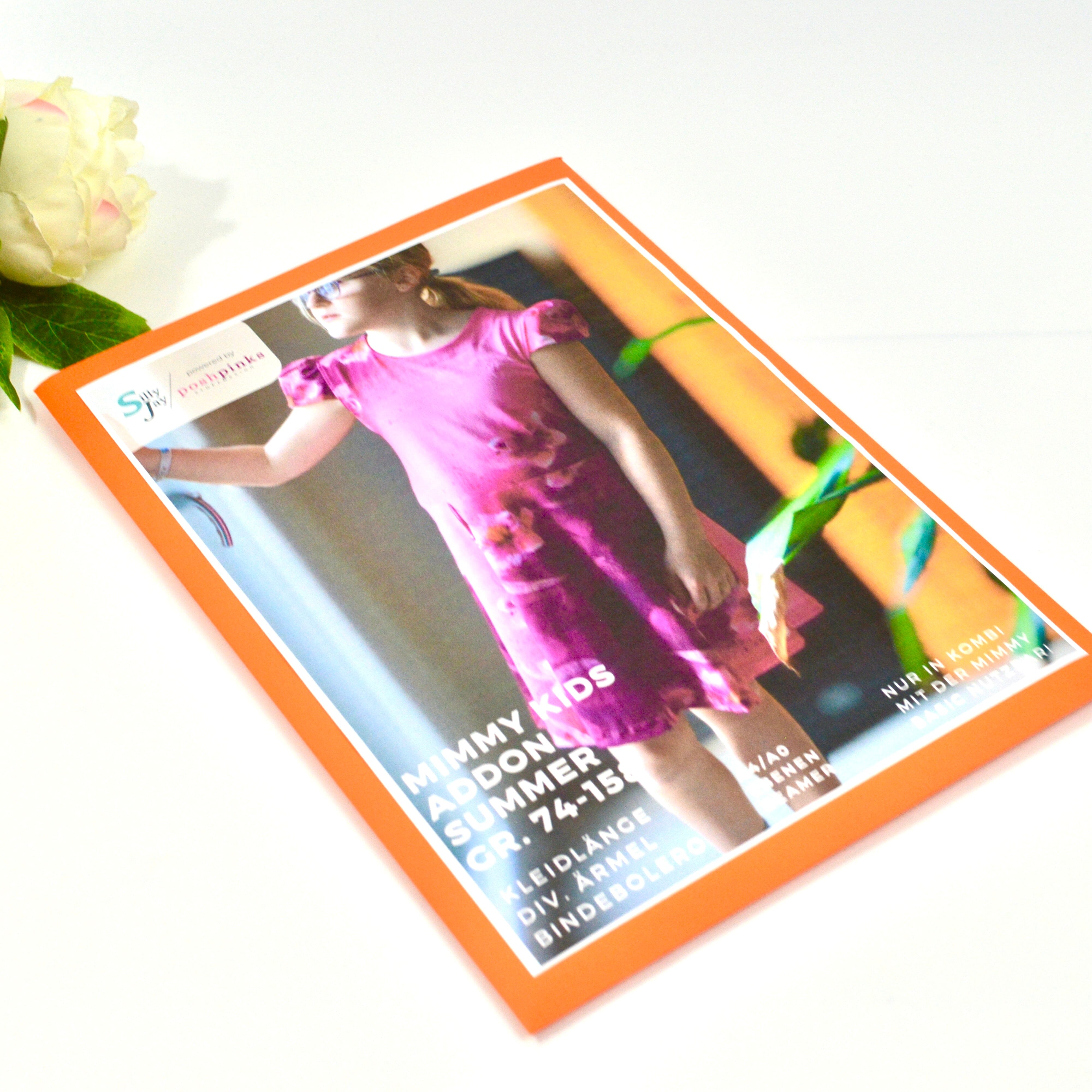 Papierschnittmuster - Mimmy Kids Summer Addon 74-158 Schnittmuster poshpinks