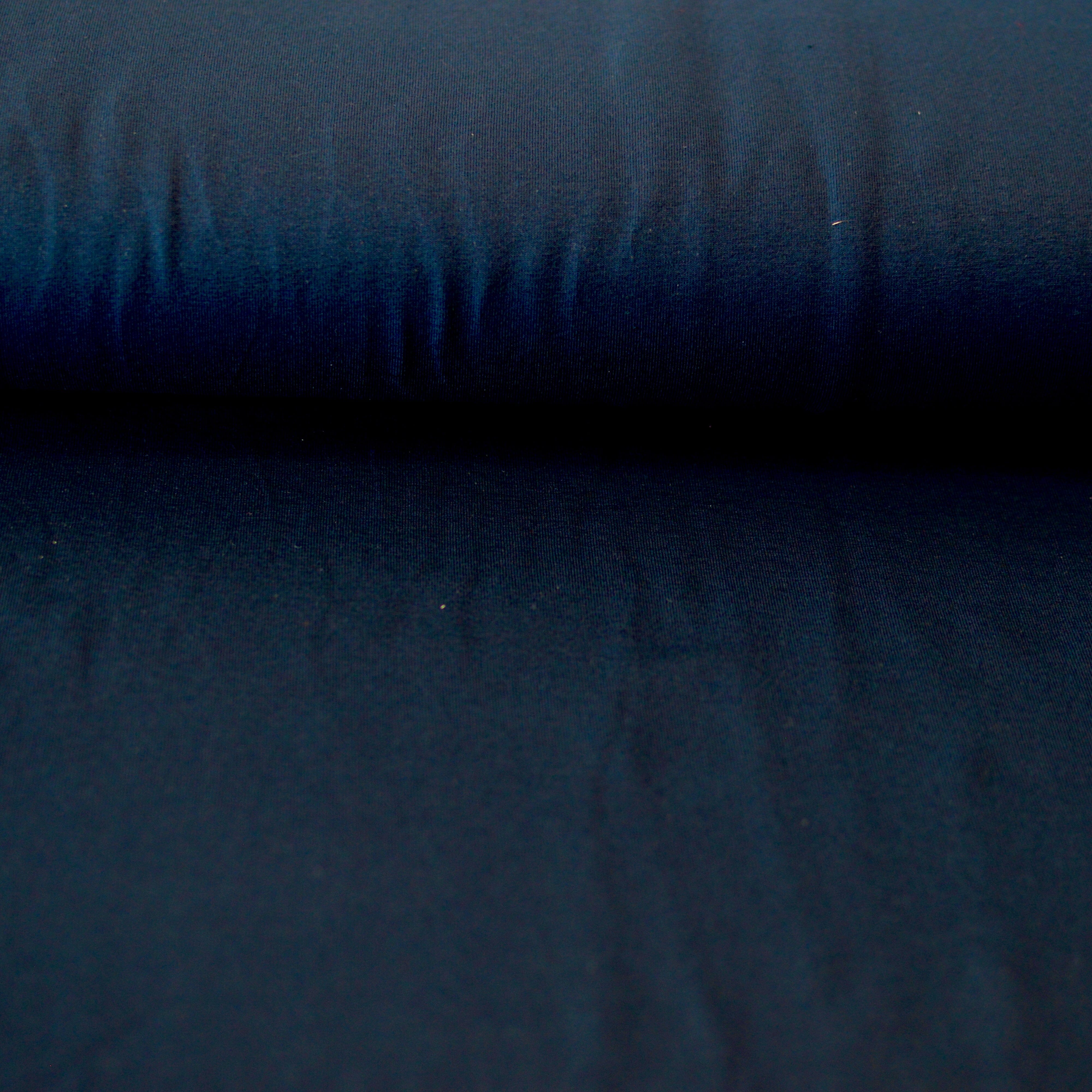 Baumwolljersey - Marine Blau Fabric poshpinks