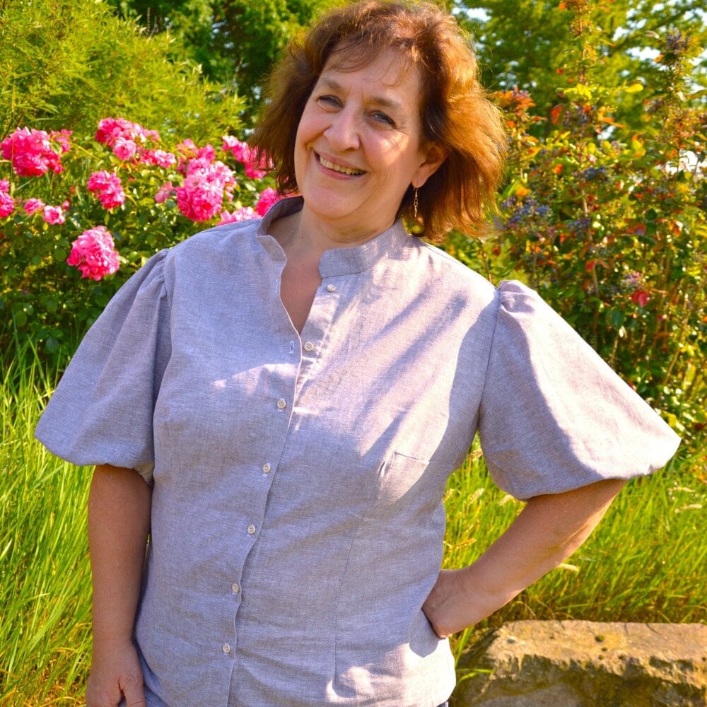 Purpurnaht Schnittmuster Ebook - Bluse & Kleid Cinja - Gr. 32-52 Schnittmuster poshpinks