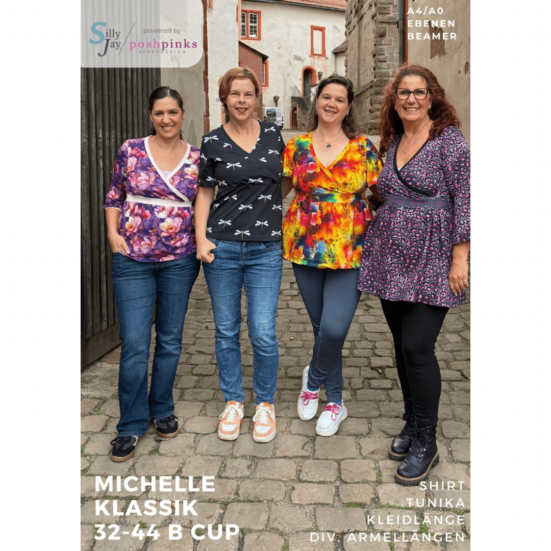 Michelle Klassik 32-44 - Schnittmuster EBook Schnittmuster poshpinks
