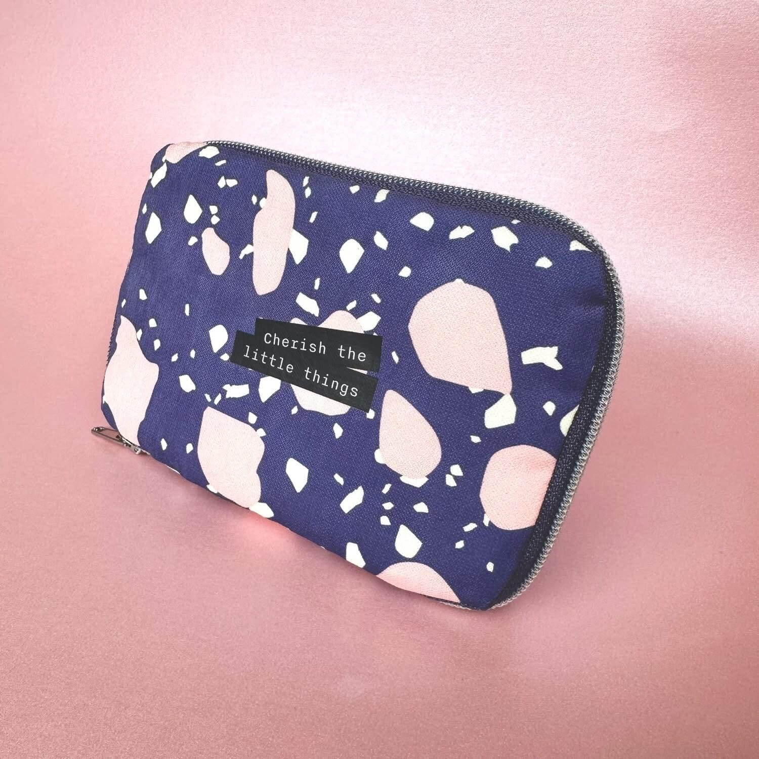 Vorbestellung ! Tender recycling Canvas "Ragazzi " Mirtillino di rosato Fabric poshpinks