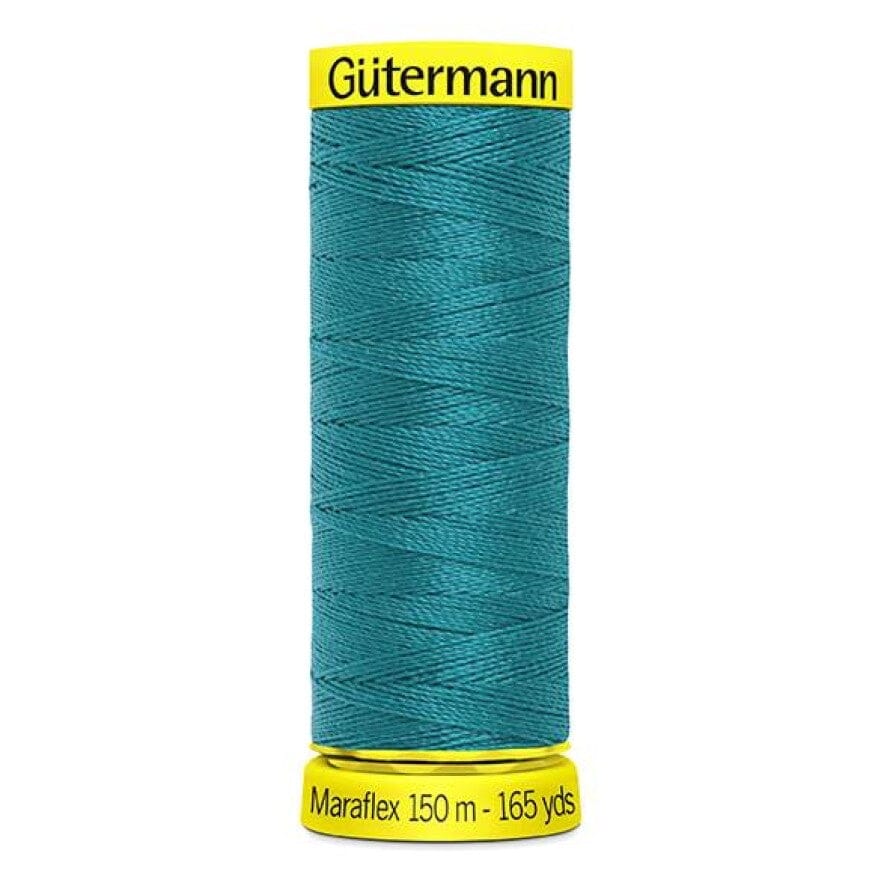 elastisches Nähgarn Gütermann Maraflex - 100m - petrol (189) Stück poshpinks