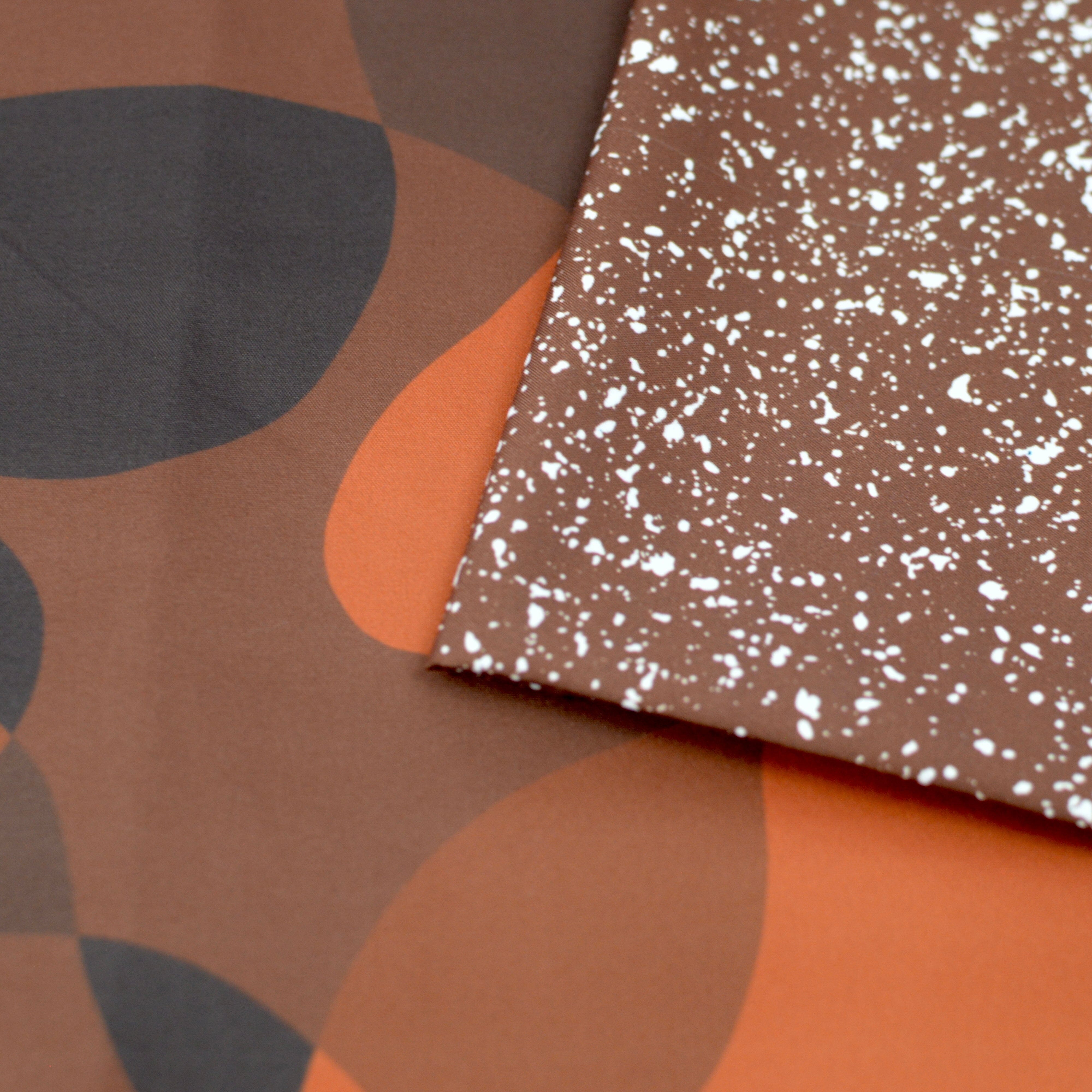 Vorbestellung Swimmy - Bade/Sportwebware Aurora splash dark rust Fabric poshpinks