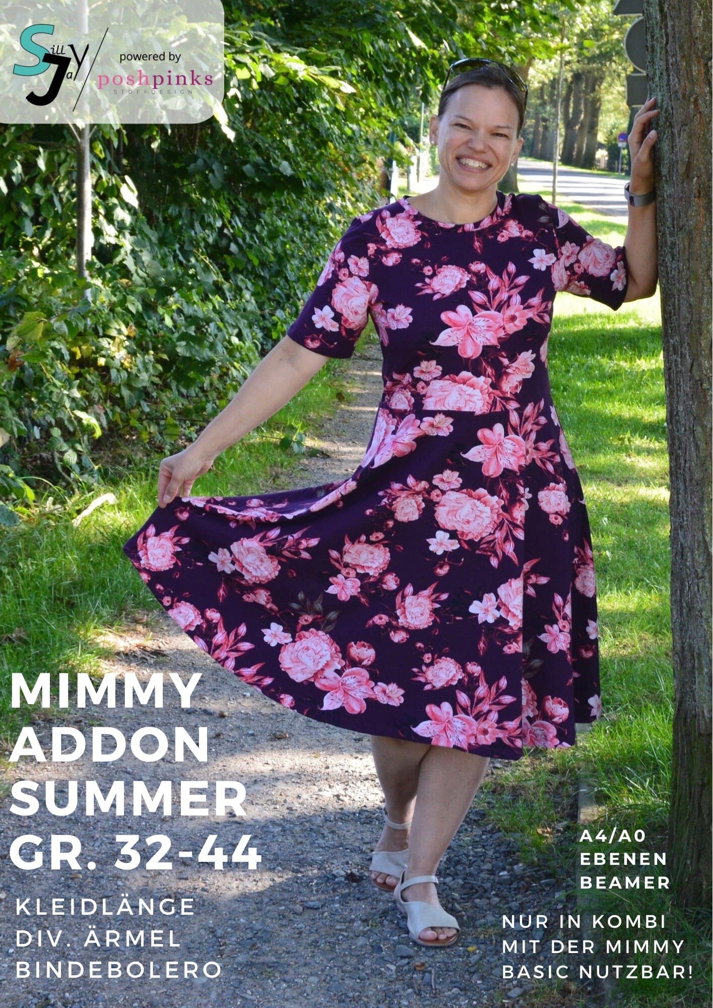 Mimmy Klassik Bundle 32-44 - Basic, Summer Addon & Winter Addon Schnittmuster poshpinks