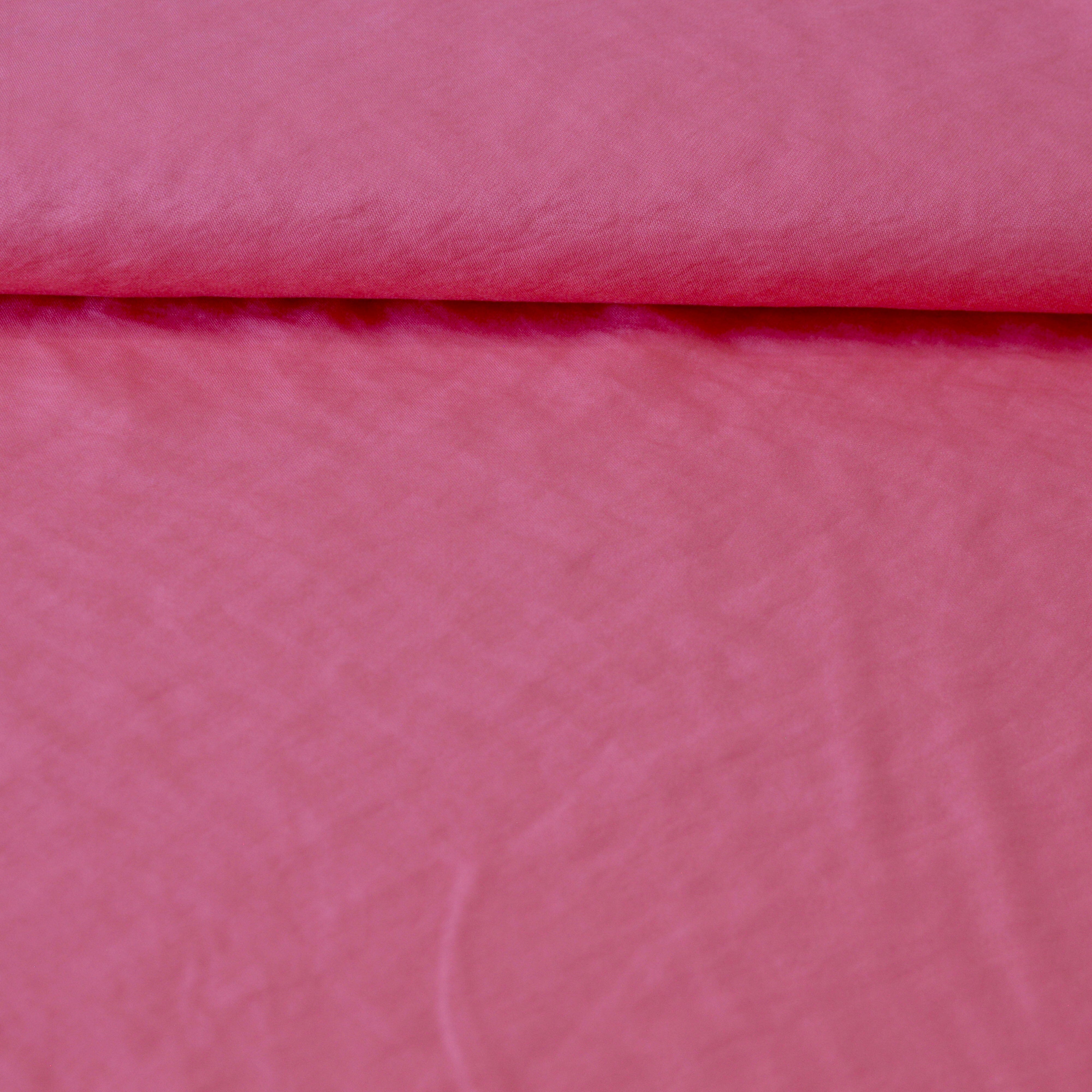 Viskose - shiny glow - coralle schimmernd Fabric poshpinks