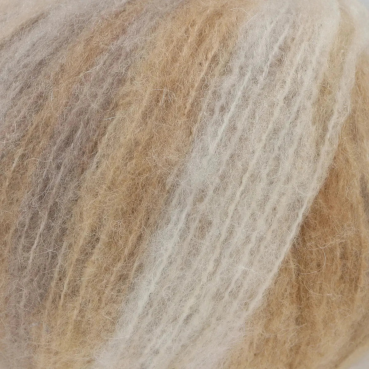 King Cole Flair Chunky – fluffiges Farbverlaufsgarn mit Mohair & Wolle Wolle poshpinks