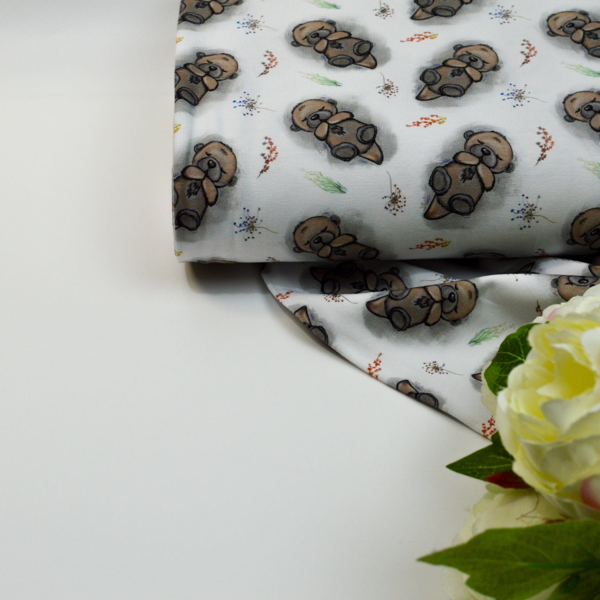 Stoffhändler mit Herz Eigenproduktion - Otter Fabric poshpinks