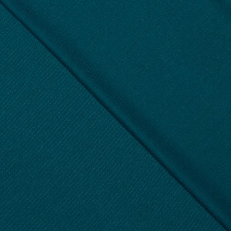 Bambusgewebe - petrol - Fibre Mood Fabric poshpinks