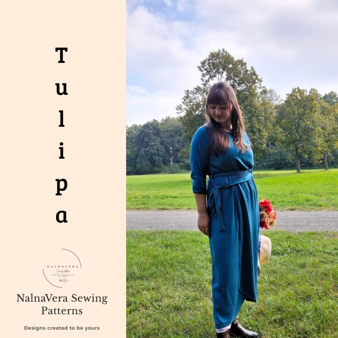 Nalnavera Schnittmuster Tulipa Kleid Schnittmuster poshpinks