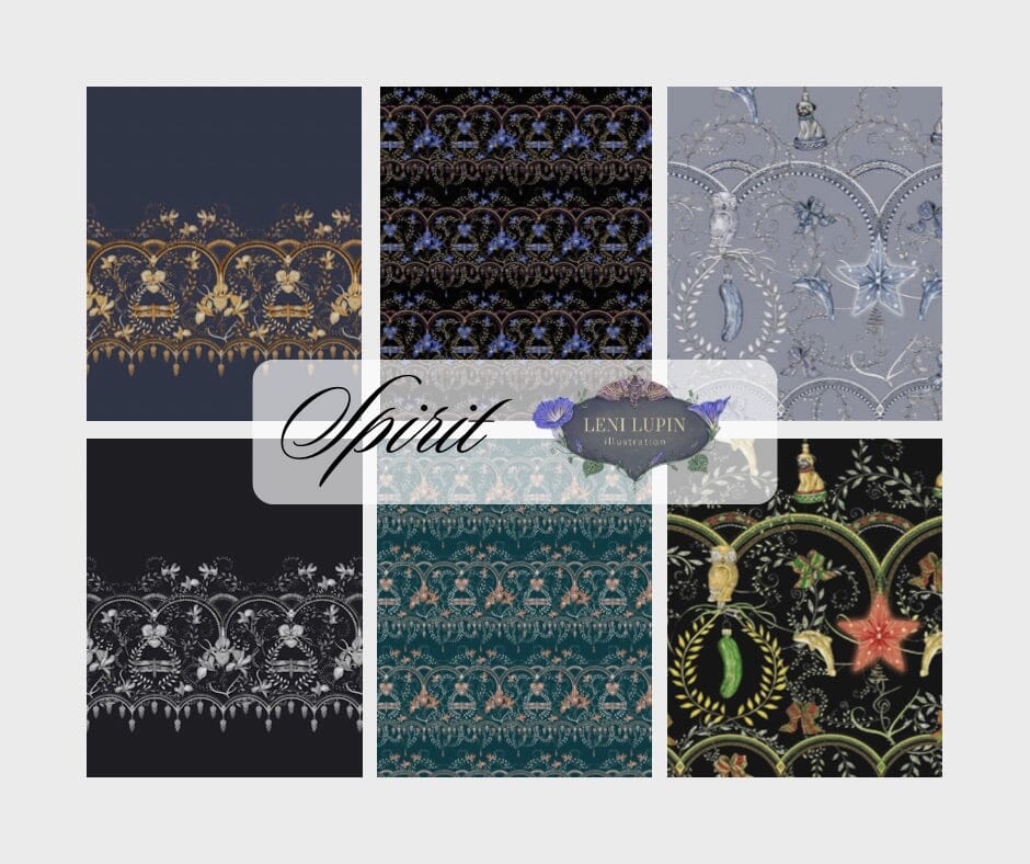 Spirit Icy Christmas by leni lupin - Sweat silbergrau blau Rapport poshpinks
