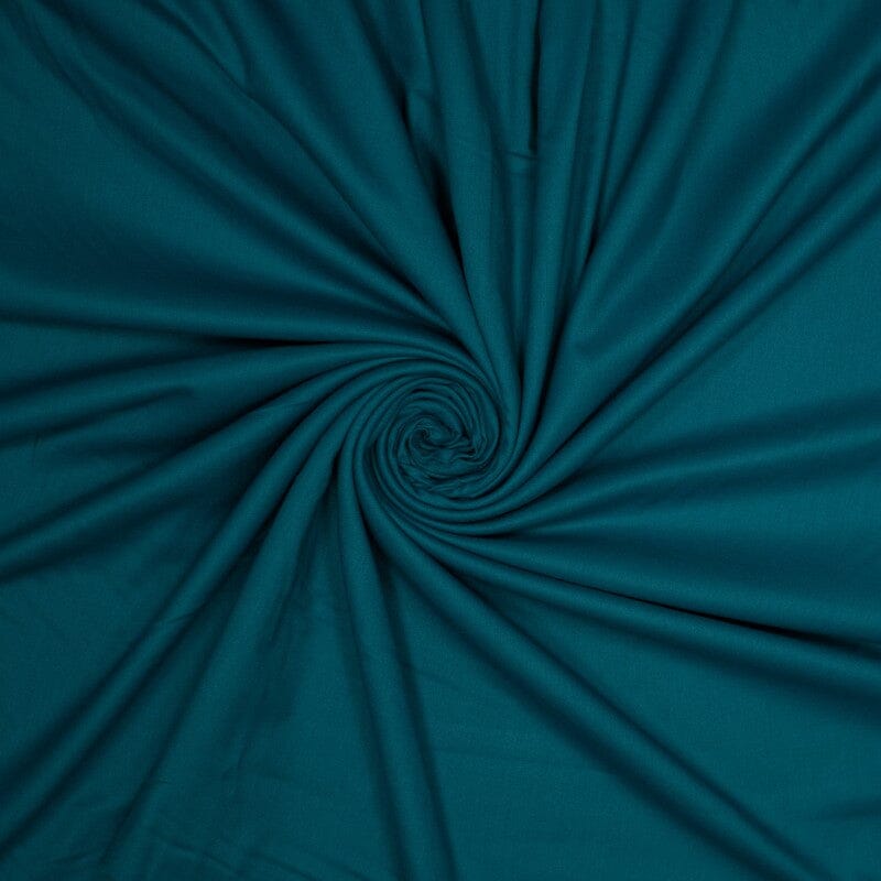 Bambusgewebe - petrol - Fibre Mood Fabric poshpinks