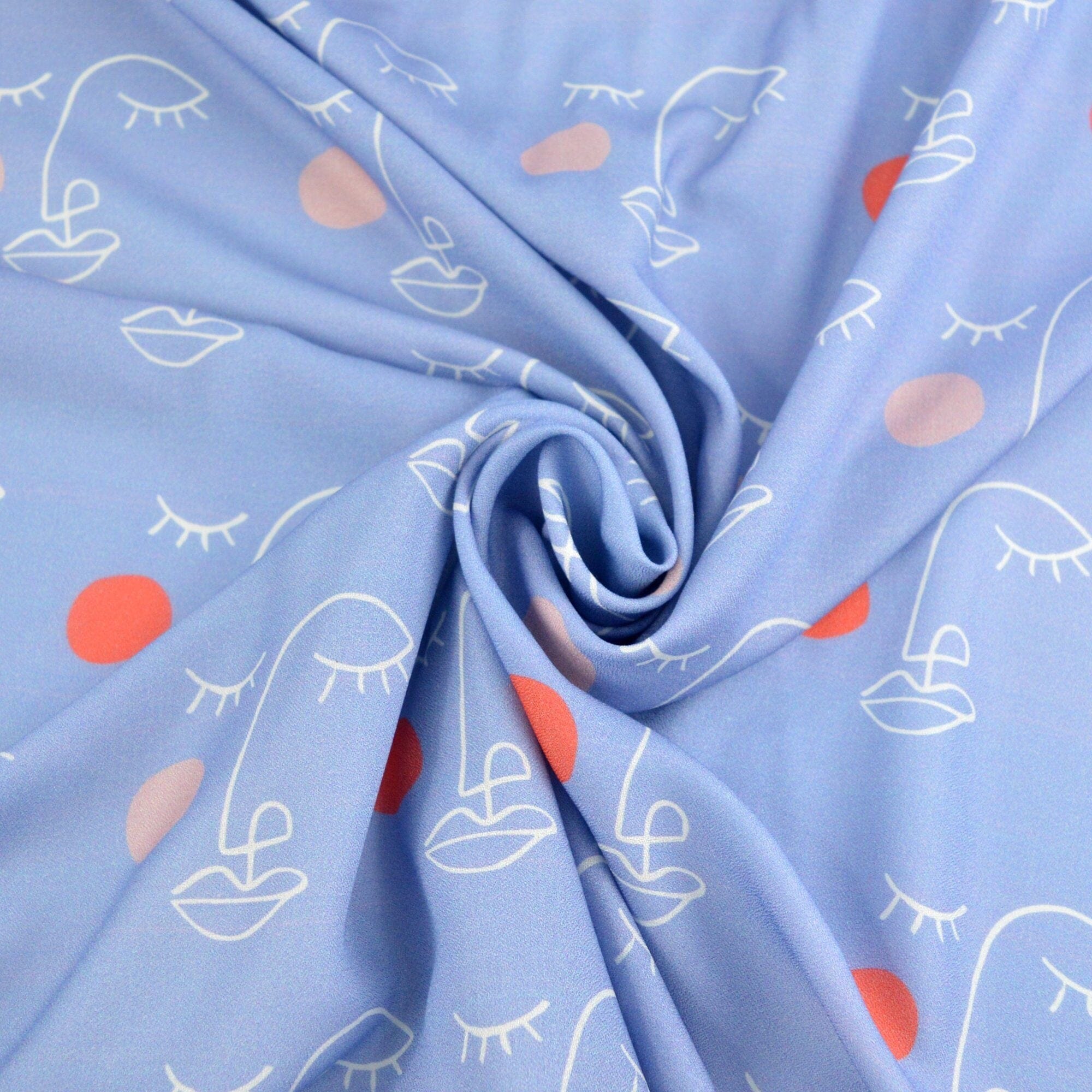 Last Chance Soff Paket Little Layla hellblau Viskose, Leinenstrick, Leinen Paket poshpinks