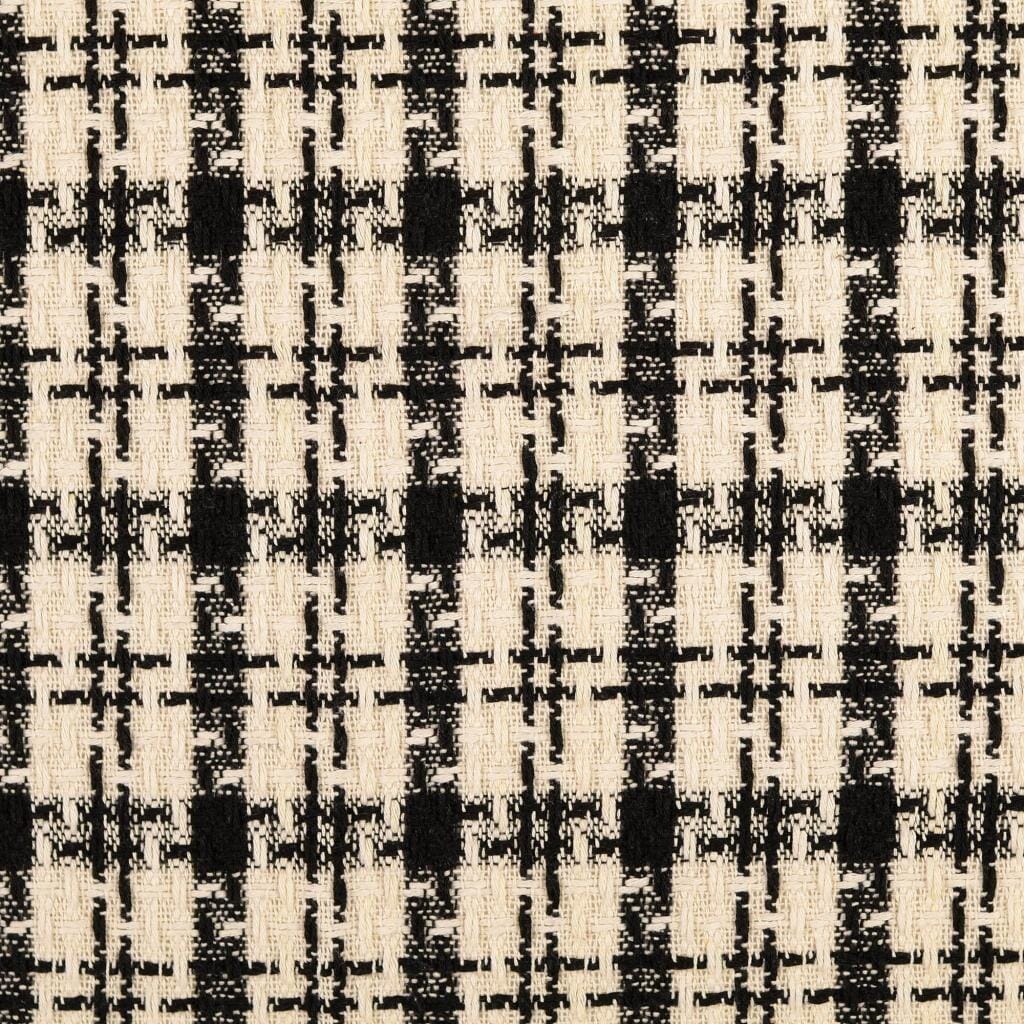 Boucléstoff - ecru schwarz Fabric poshpinks